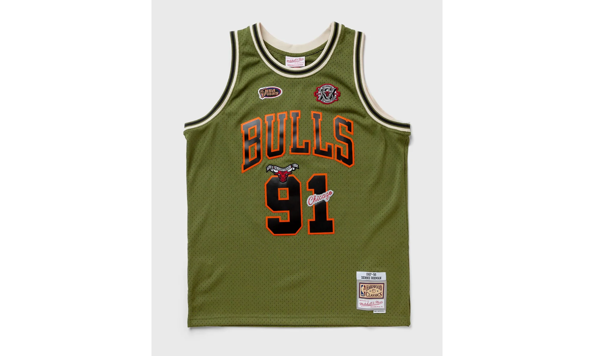 Flight Swingman Jersey Bulls 1997 "Dennis Rodman" SMJY4847 CBU97DRDDKGN
