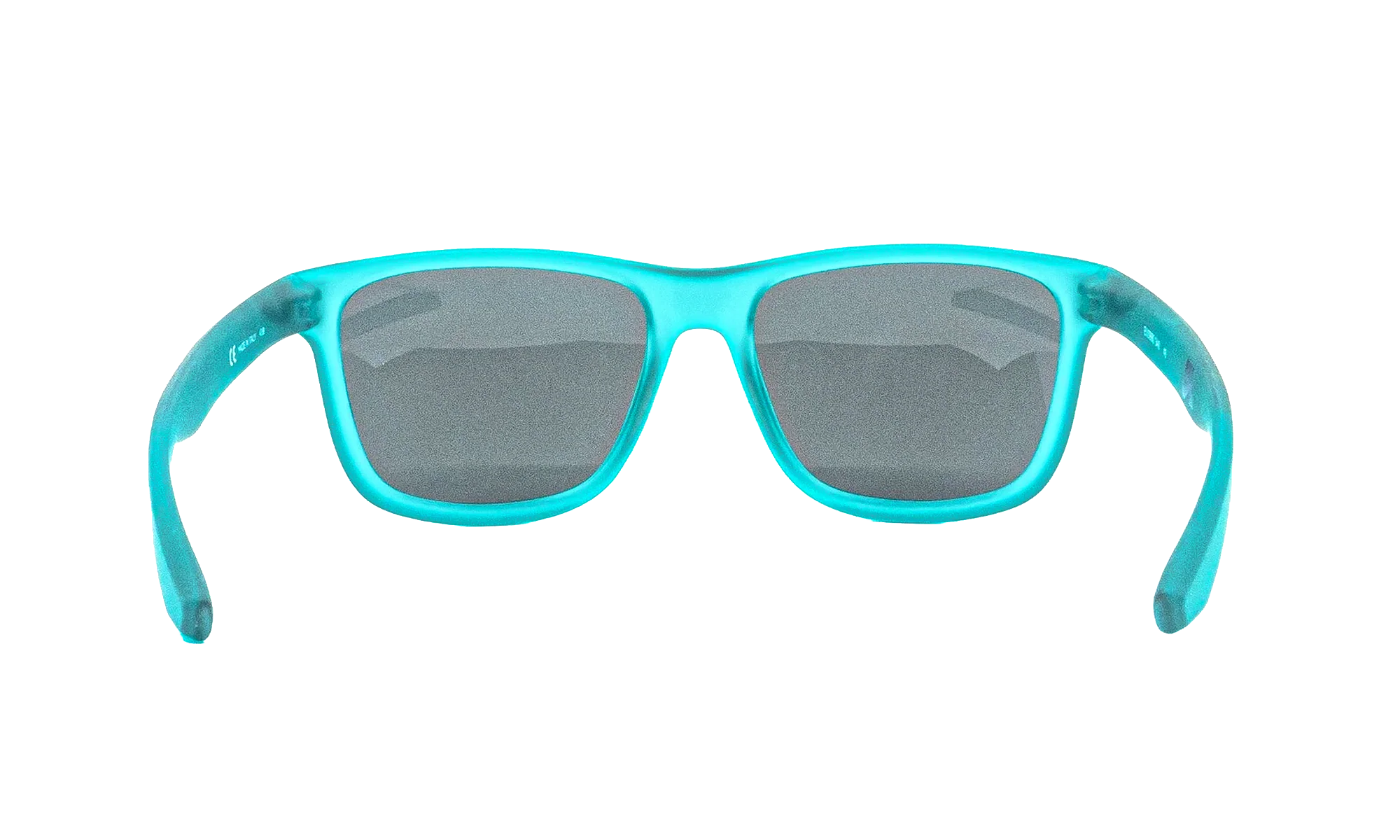 Flip Sunglasses "Matte Clear Jade / Black / Grey Silver Flash Mirror" EV0990 340 - Image 2