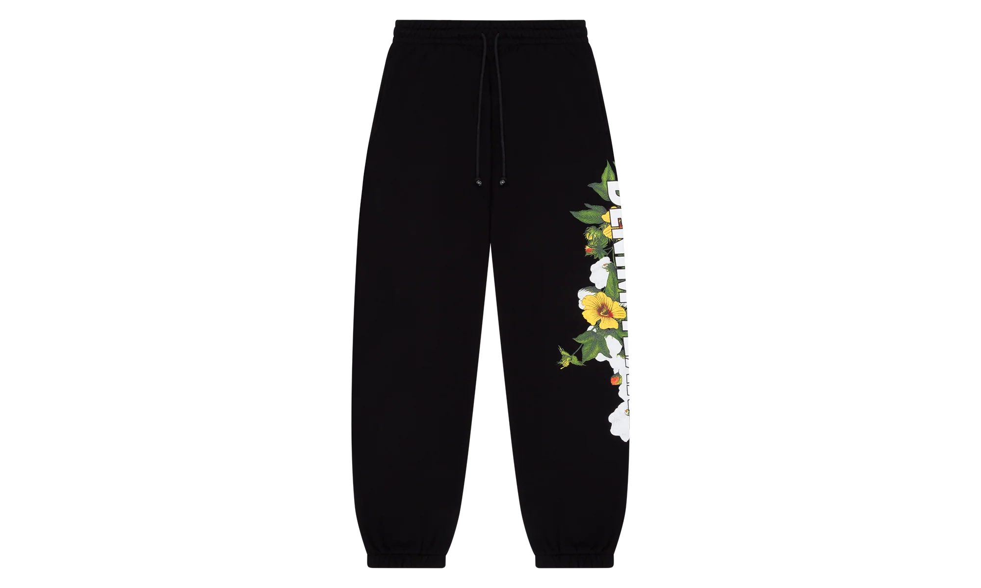 Floral Logo Sweatpant "Black" DT264