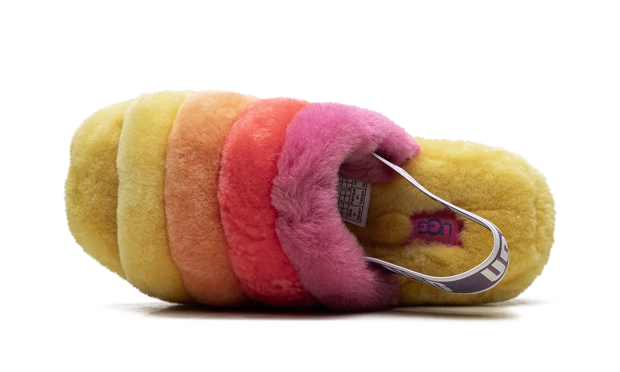 Fluff Yeah Slide WMNS "Rainbow Yellow" 1097169 PRYW - Image 5