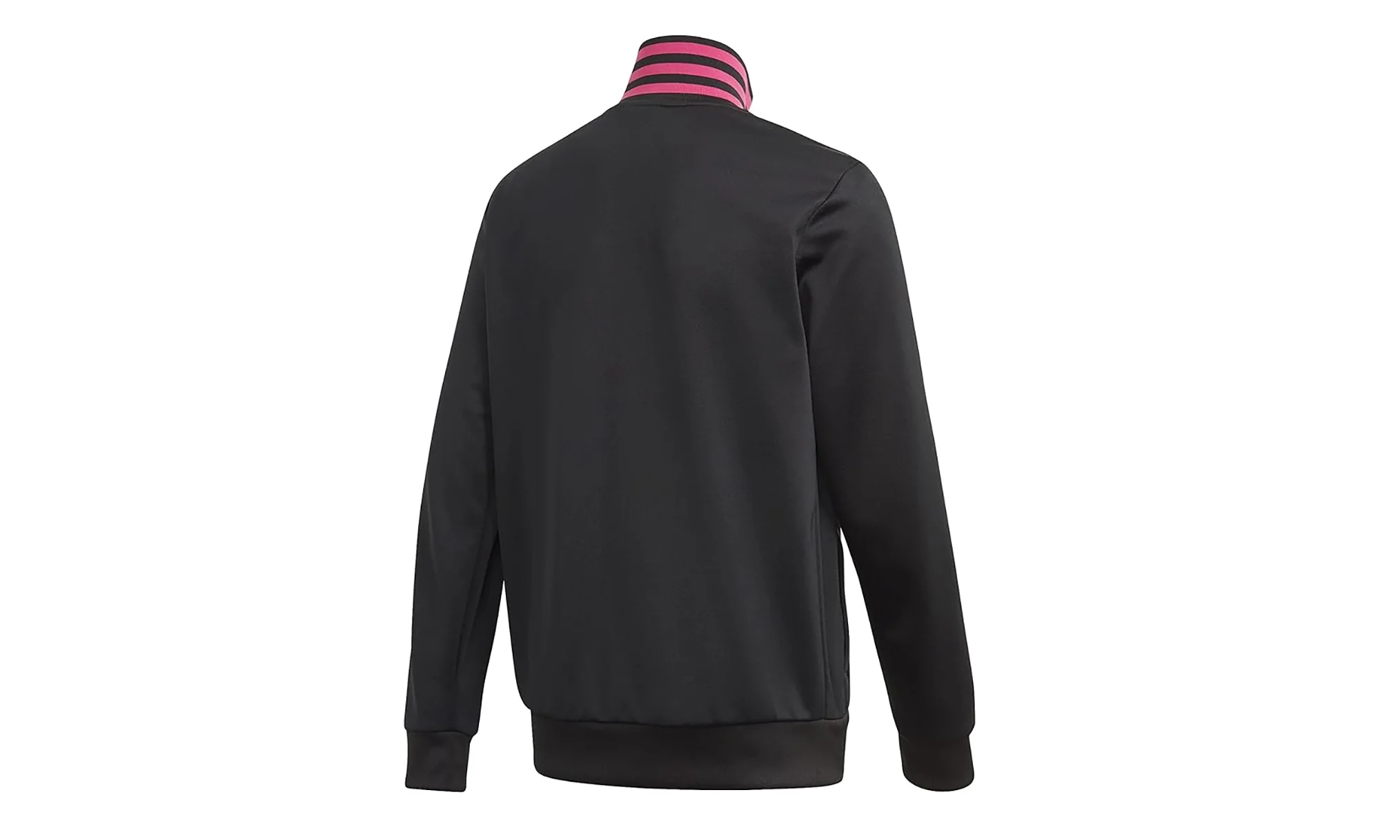FMF 2020-21 Mexico 3-Stripe Track Top "Black / Pink" FH7838 - Image 2