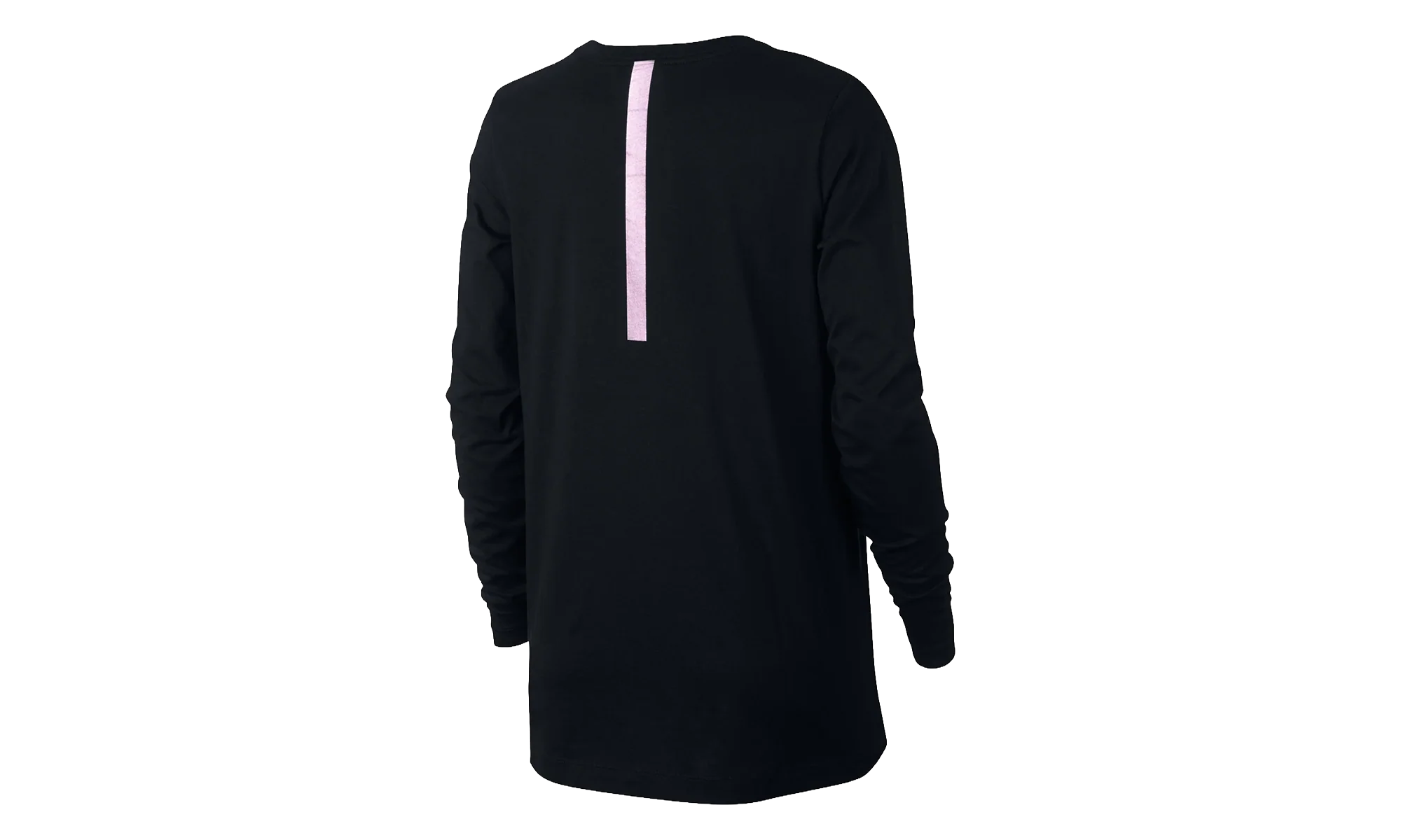 Foil Swoosh Logo Long Sleeve T-Shirt WMNS "Black / Purple" 874120 010 - Image 2