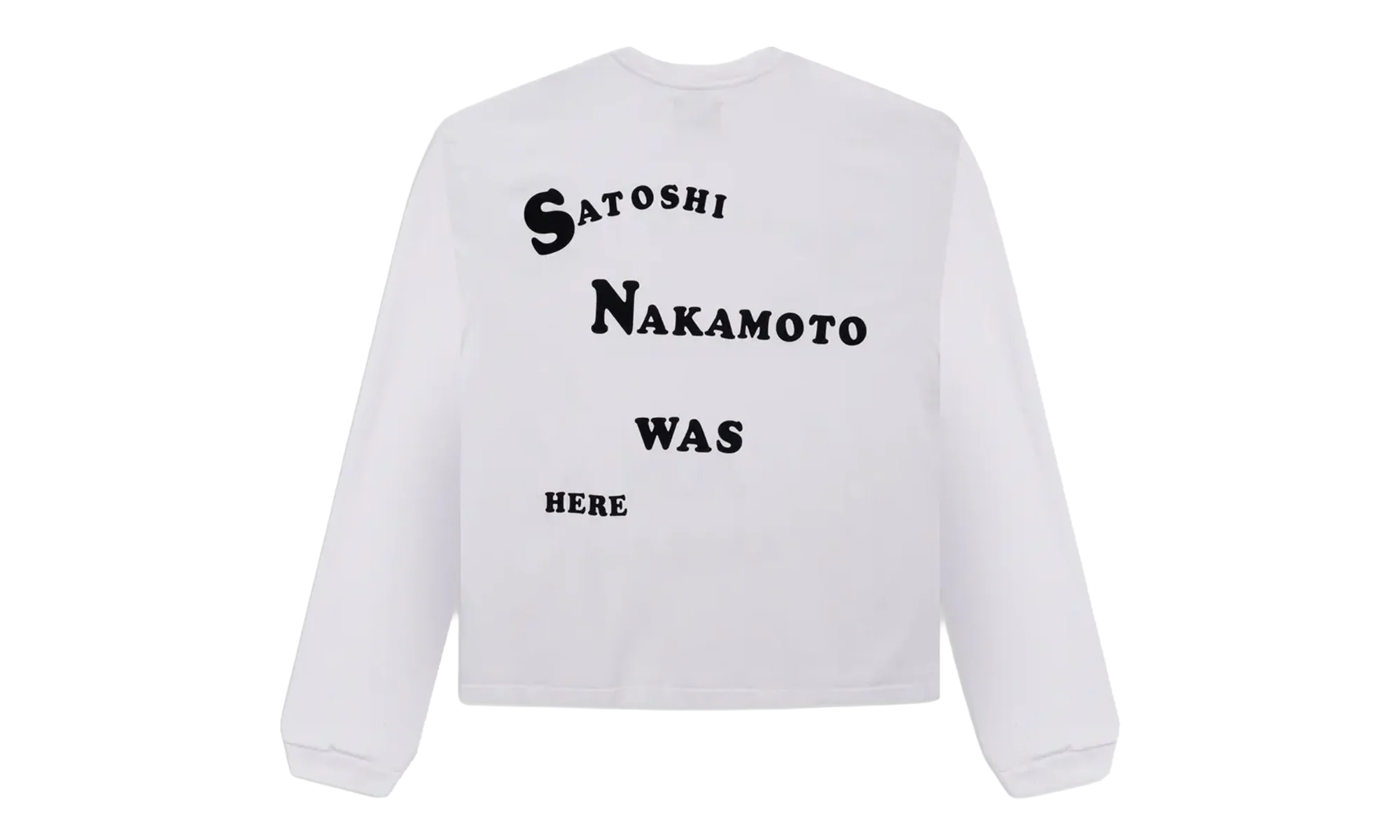 Follow Me Long Sleeve Tee Shirt "White" FW24LS001 WHT - Image 2