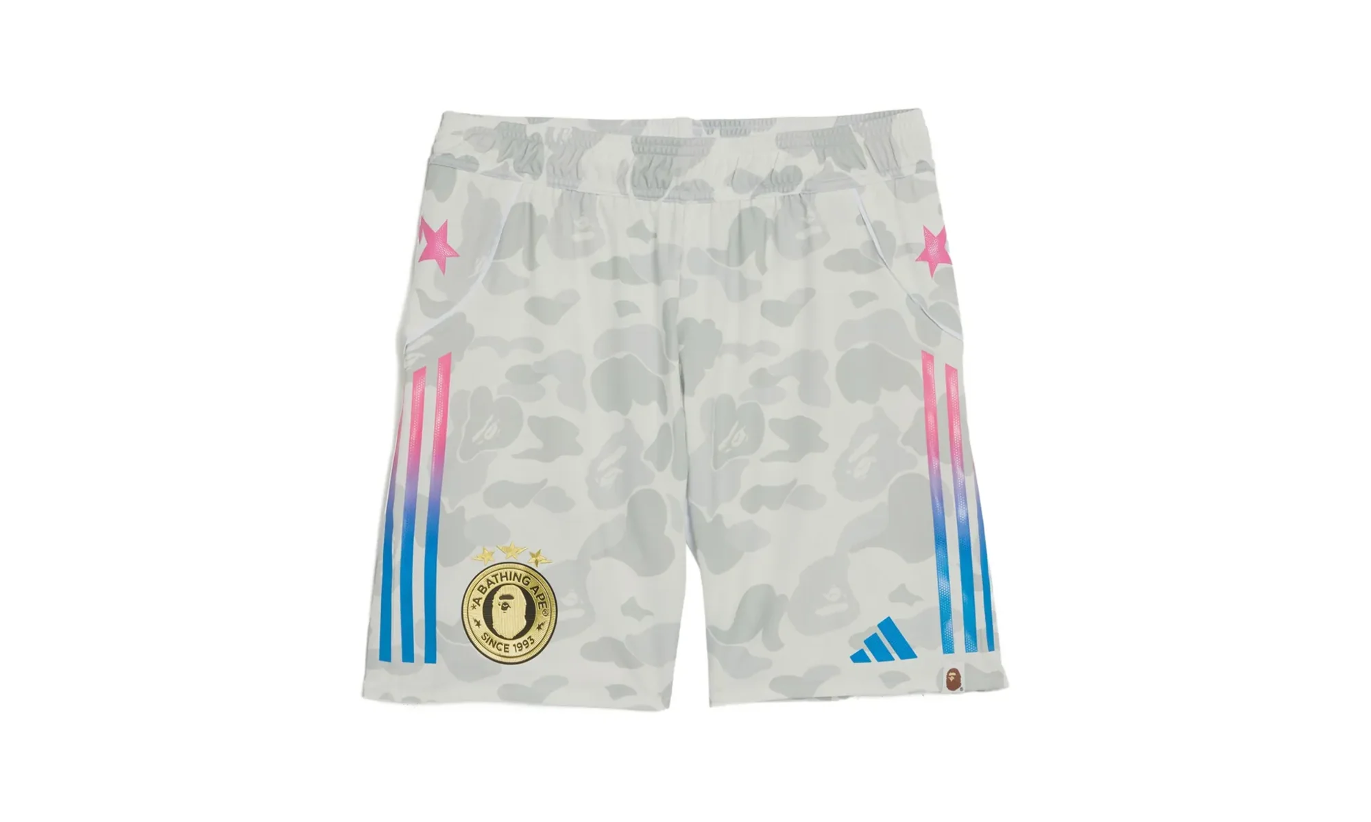 Football Shorts "Bape - White" KB2205