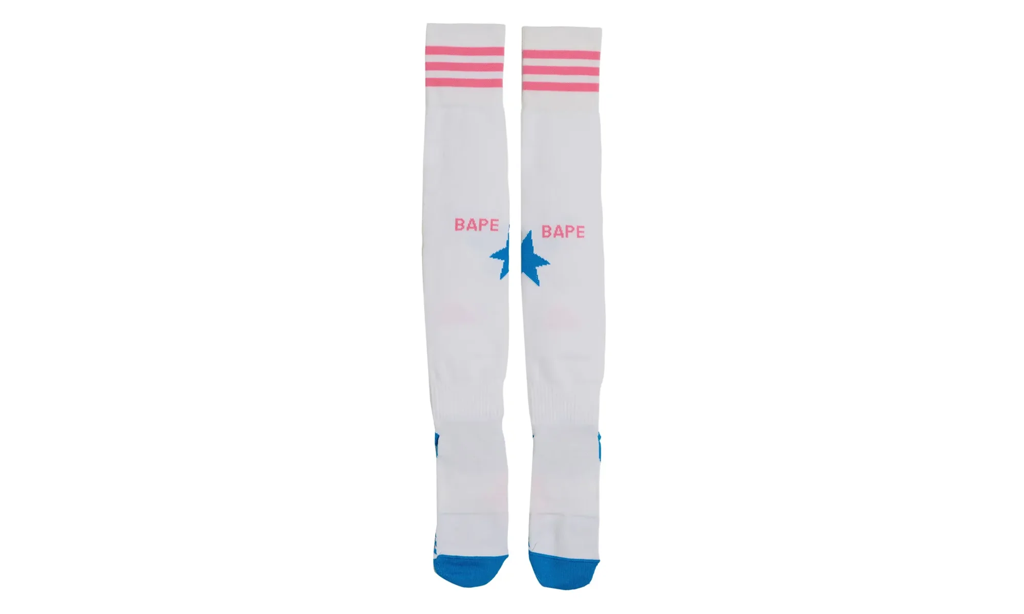 Football Socks "BAPE - White" KB2208