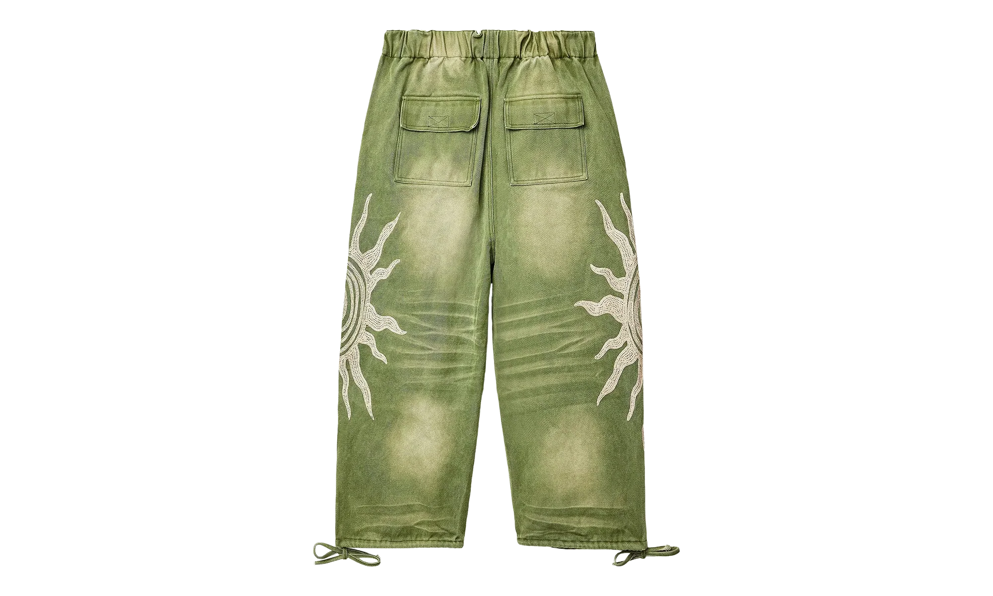 Forest Sun Pants "Distressed Green" VALE 12 001 GN - Image 2