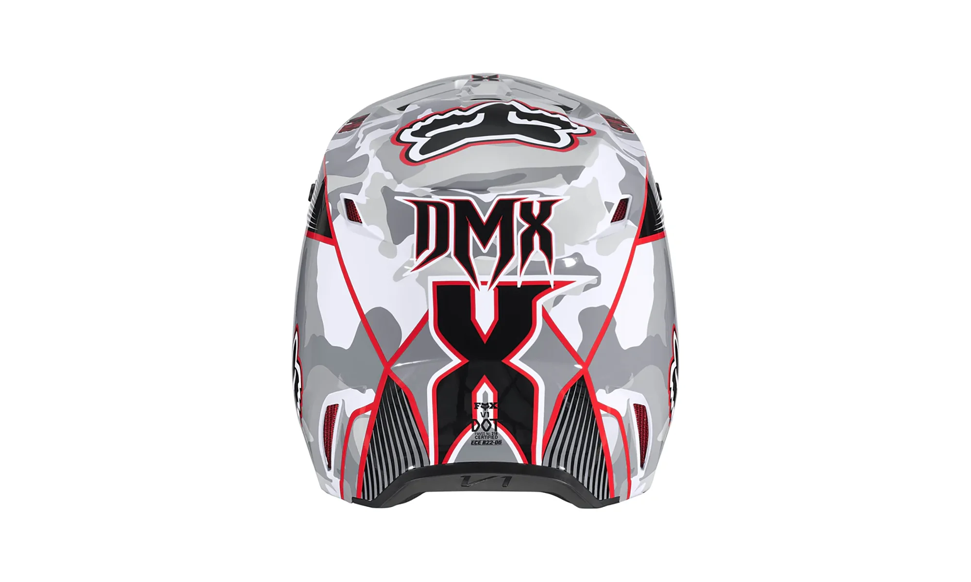 Fox Racing® DMX V1 Helmet "FW25 - Grey" SU26233 - Image 3