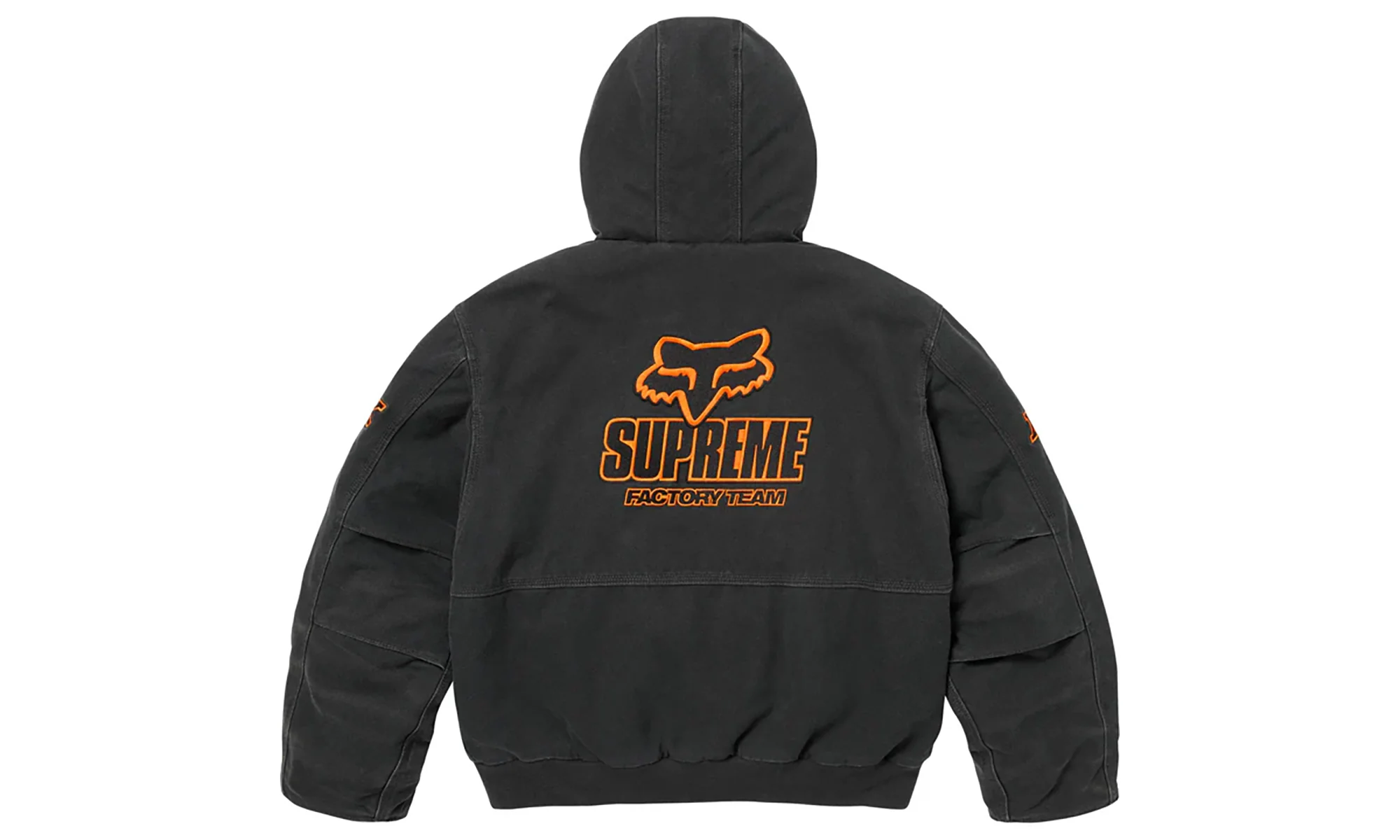 Fox Racing® Hooded Work Jacket "FW25 - Black" SU26227 - Image 2