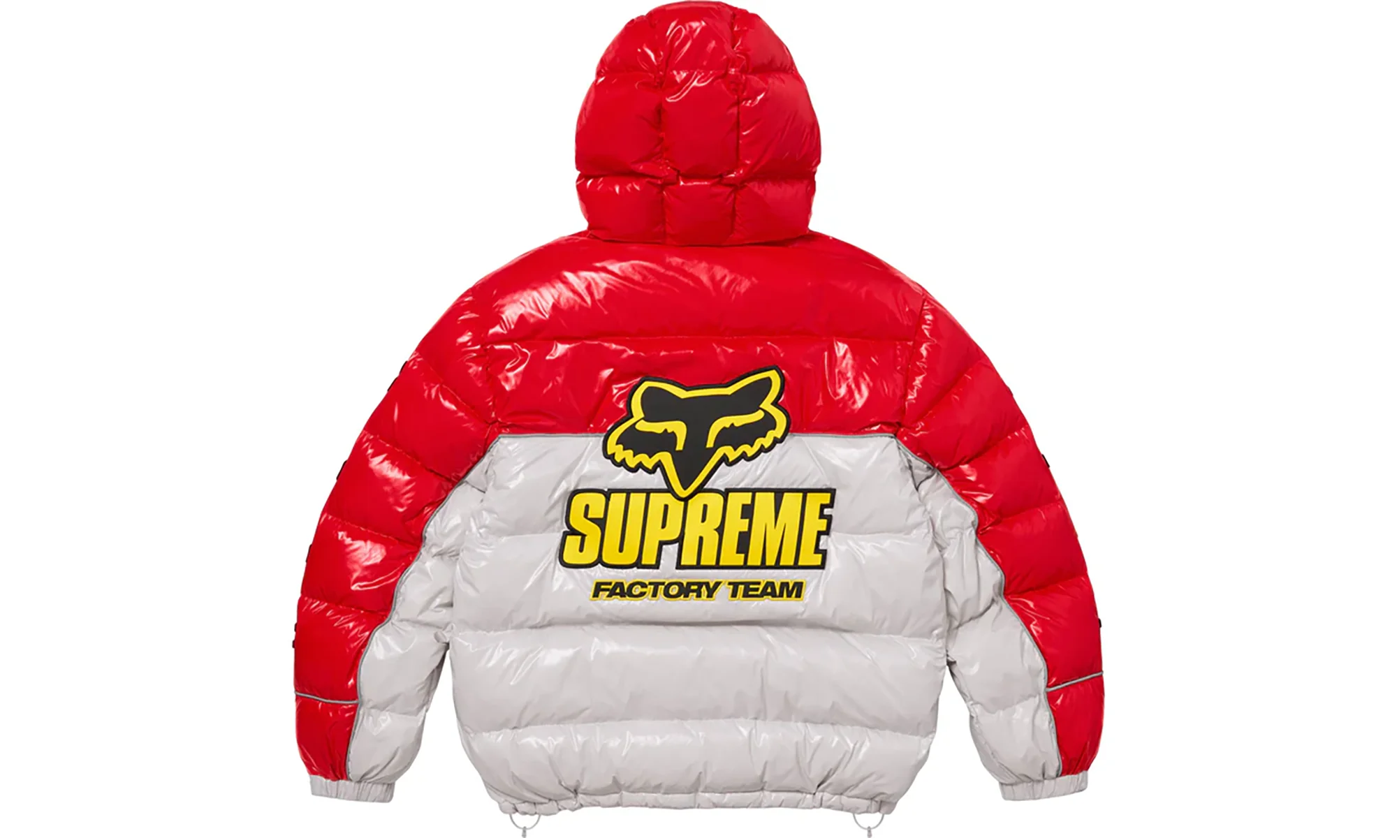 Fox Racing® Shiny Down Puffer Jacket "FW25 - White" SU26244 - Image 2