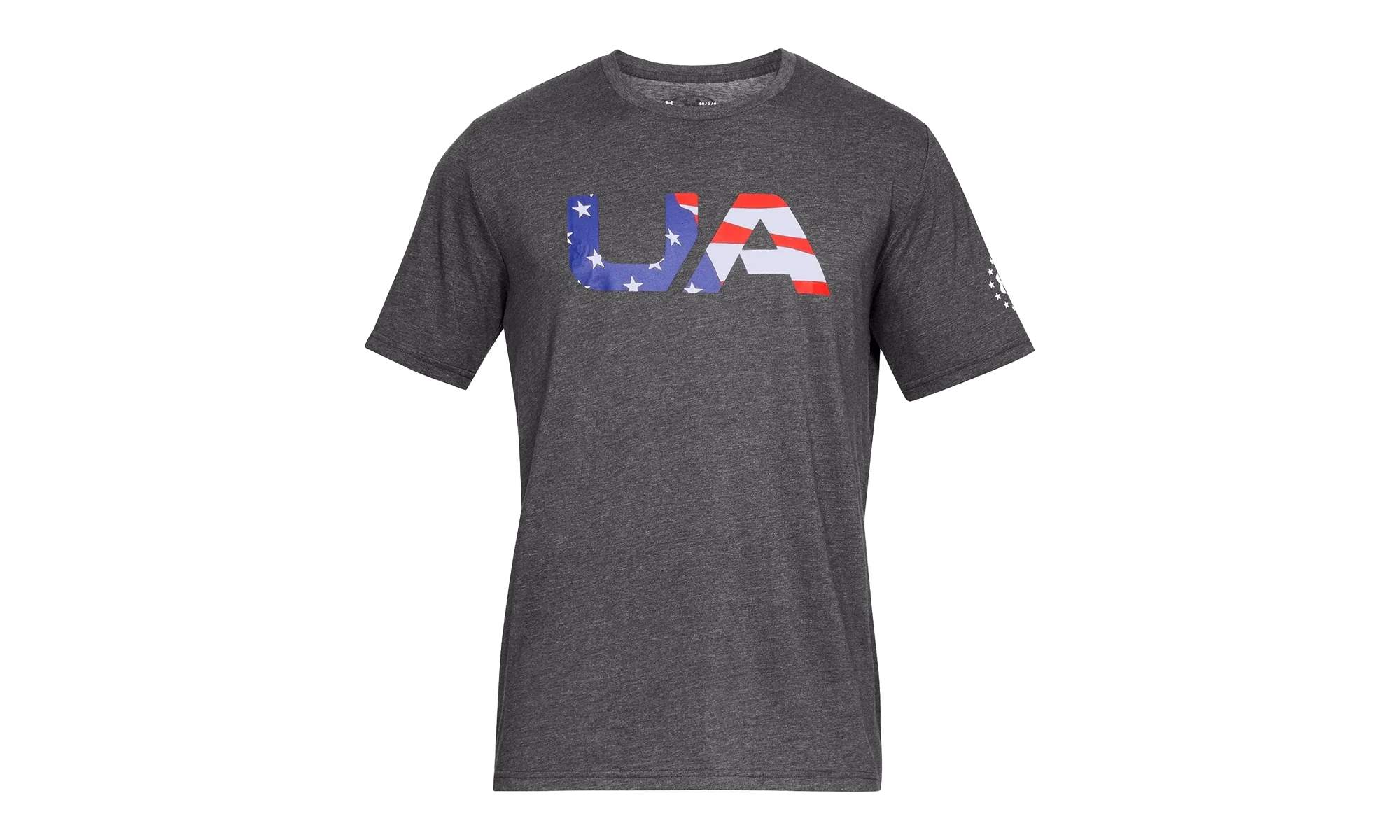 Freedom BFL Tee "Charcoal Medium Heather / White" 1333352 019 - Image 3