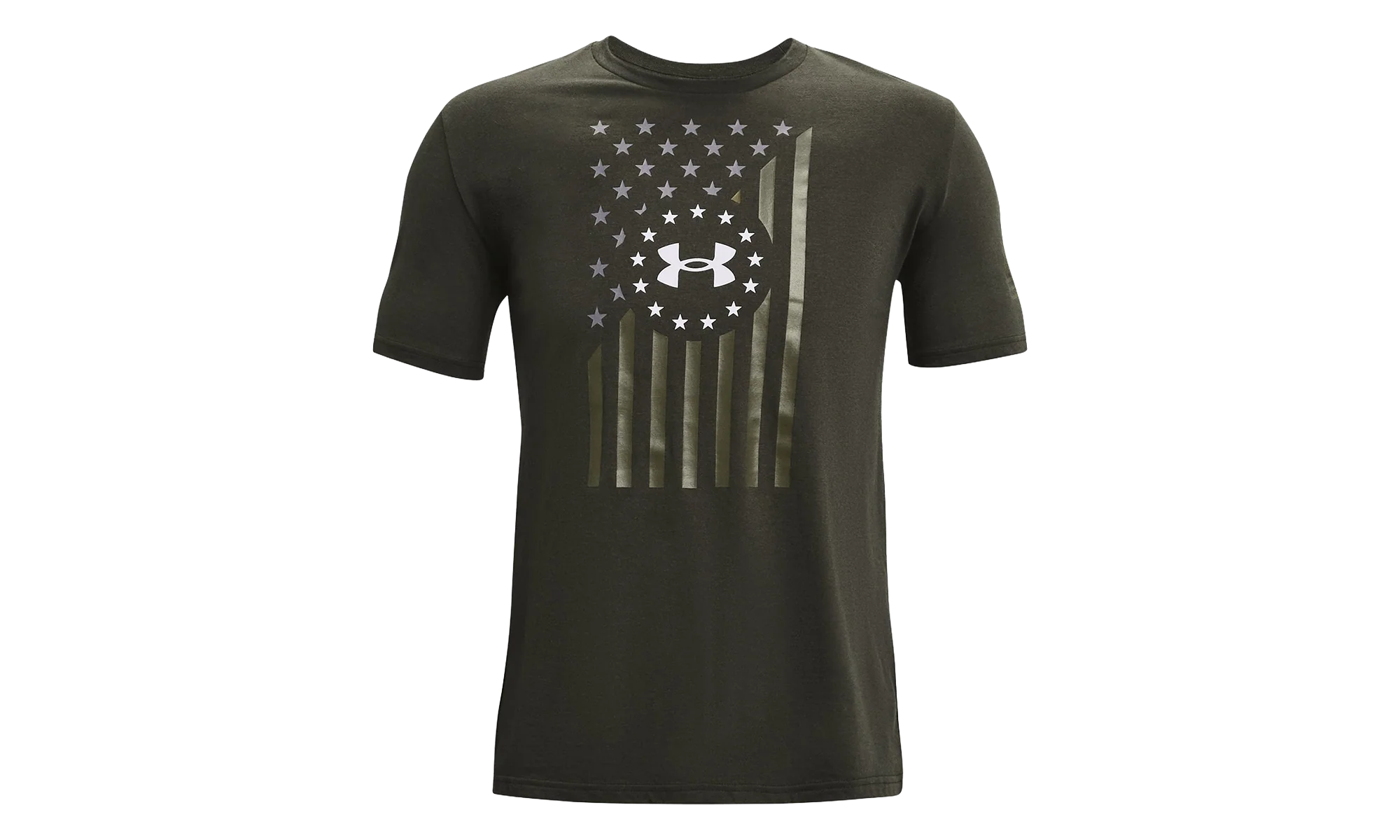 Freedom Chest Flag T-Shirt "Baroque Green / Marine OD Green" 1365053 310 - Image 3