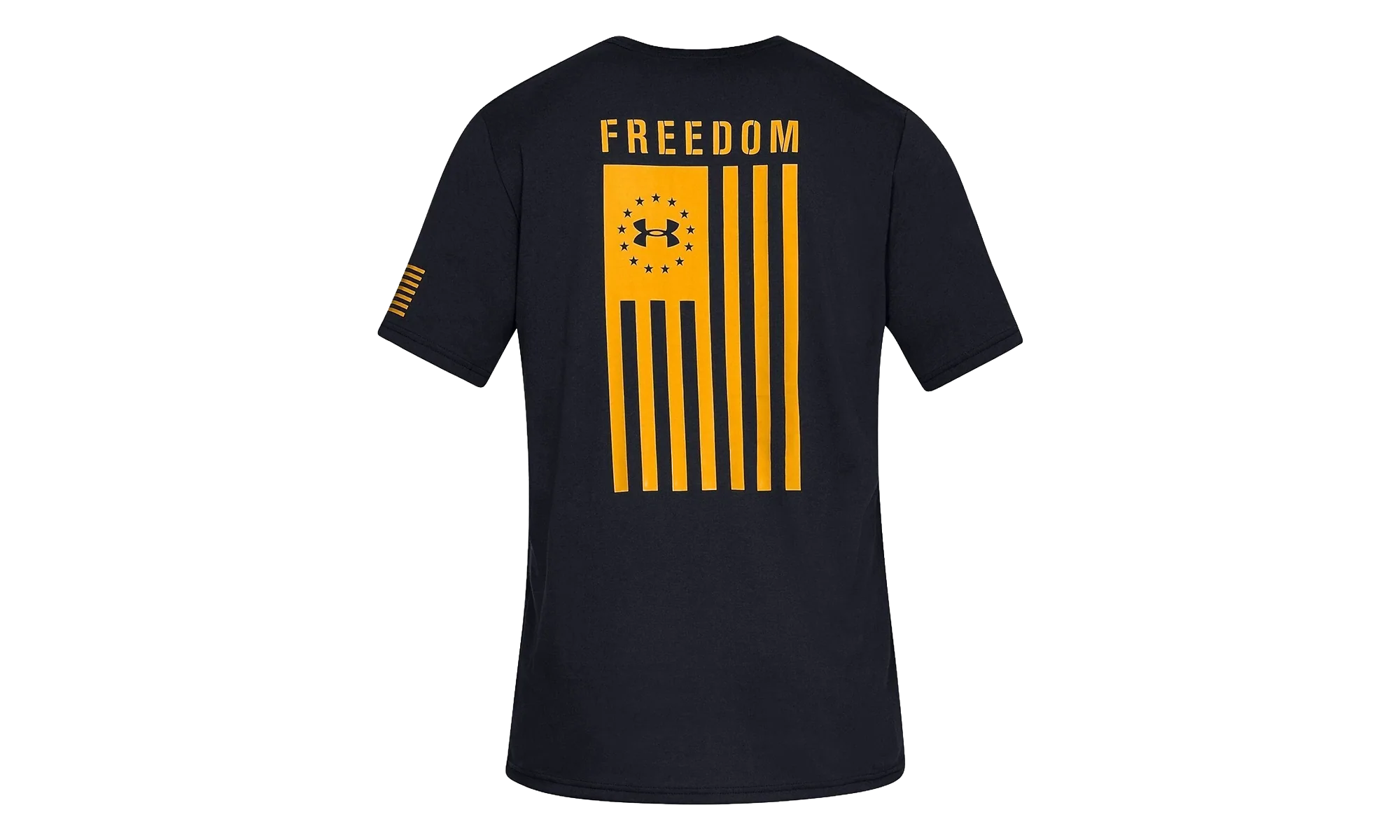 Freedom Flag T-Shirt "Black / Steeltown Gold" 1333350 003 - Image 2