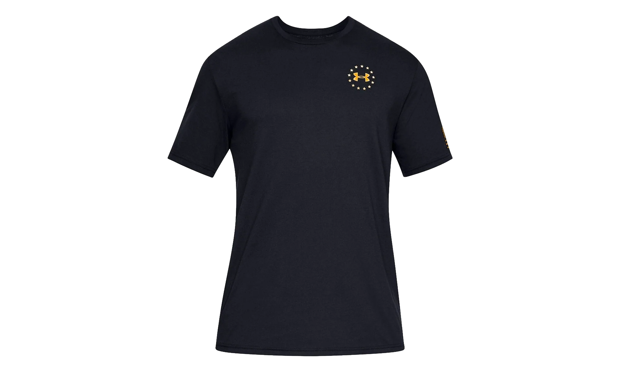 Freedom Flag T-Shirt "Black / Steeltown Gold" 1333350 003 - Image 3