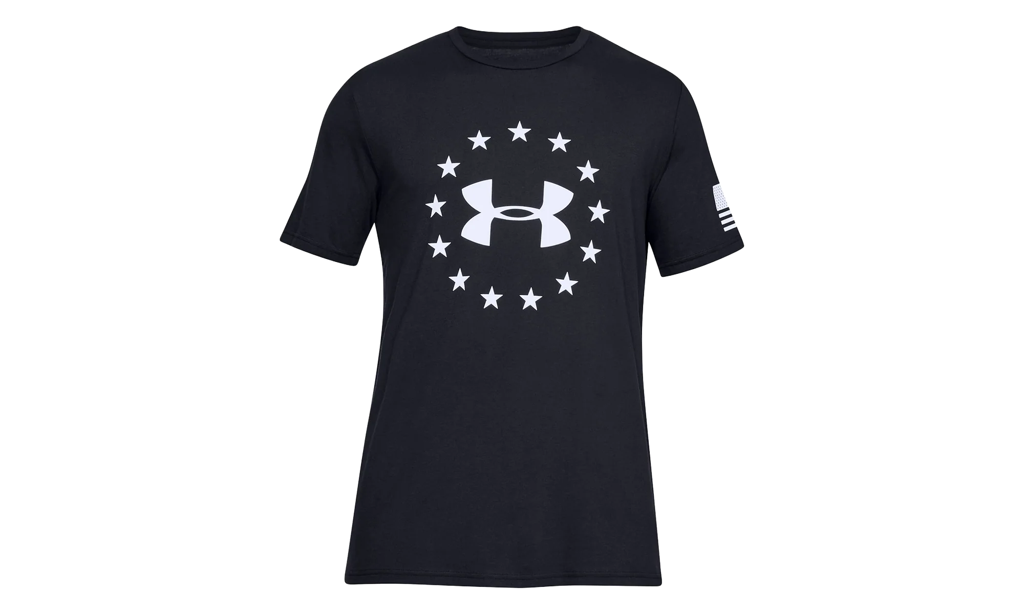 Freedom Flag T-Shirt "Black / White" 1333351 001 - Image 3