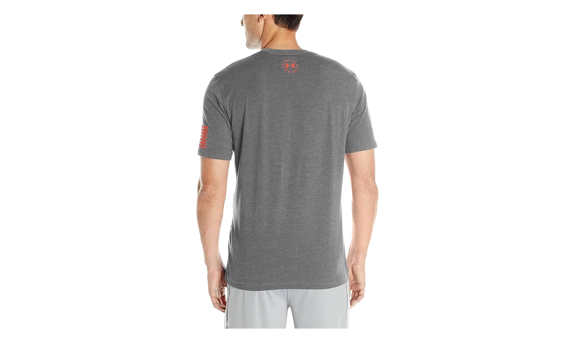 Freedom T-Shirt "Carbon Heather / Red" 1268759 092 - Image 2