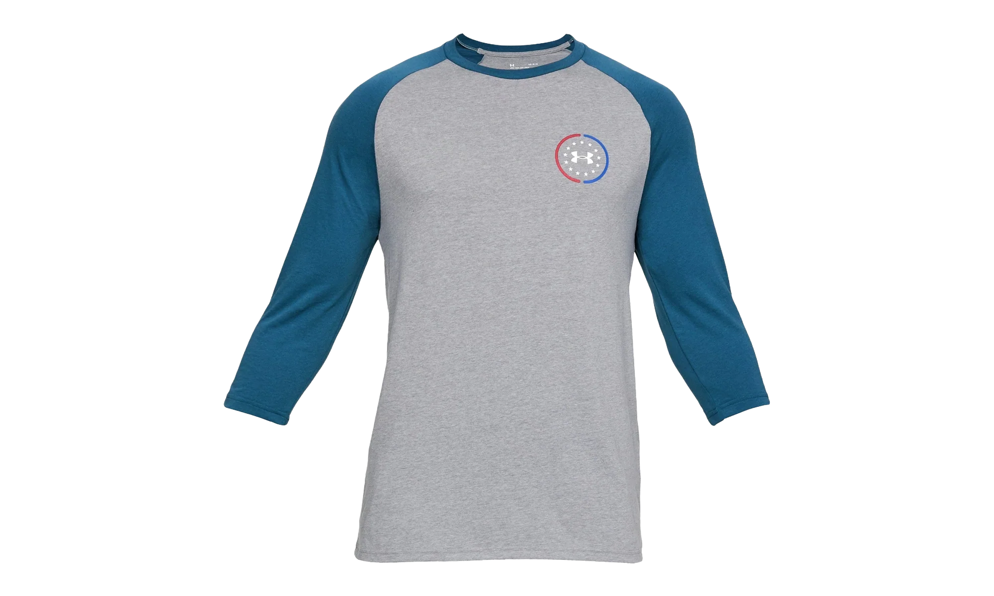 Freedom United Utility Tee "Steel Light Heather / Petrol Blue" 1330080 035 - Image 3