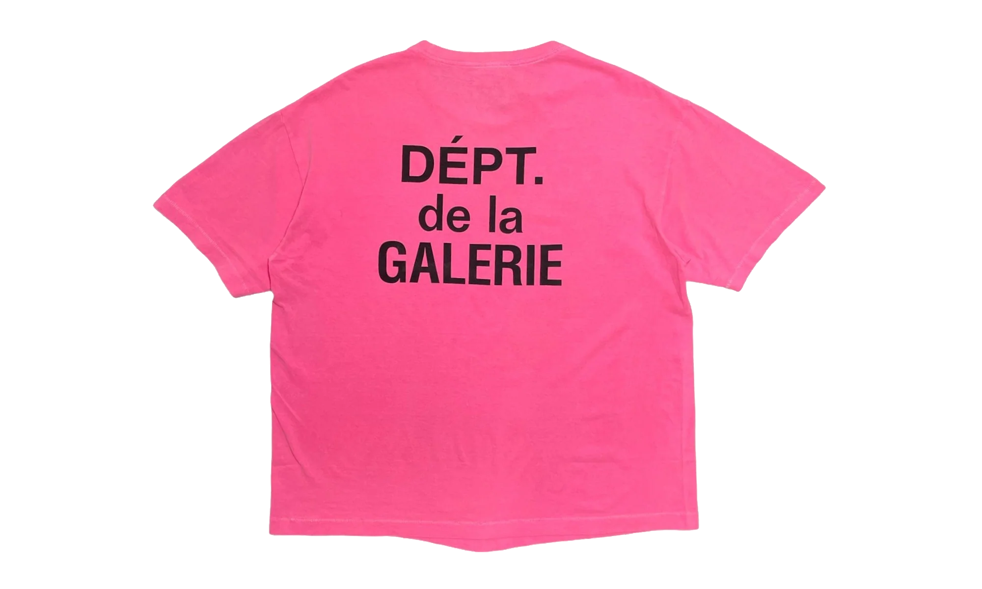French Logo Short Sleeve Tee Shirt "Flo Pink" GDFLSSTSFP - Image 2