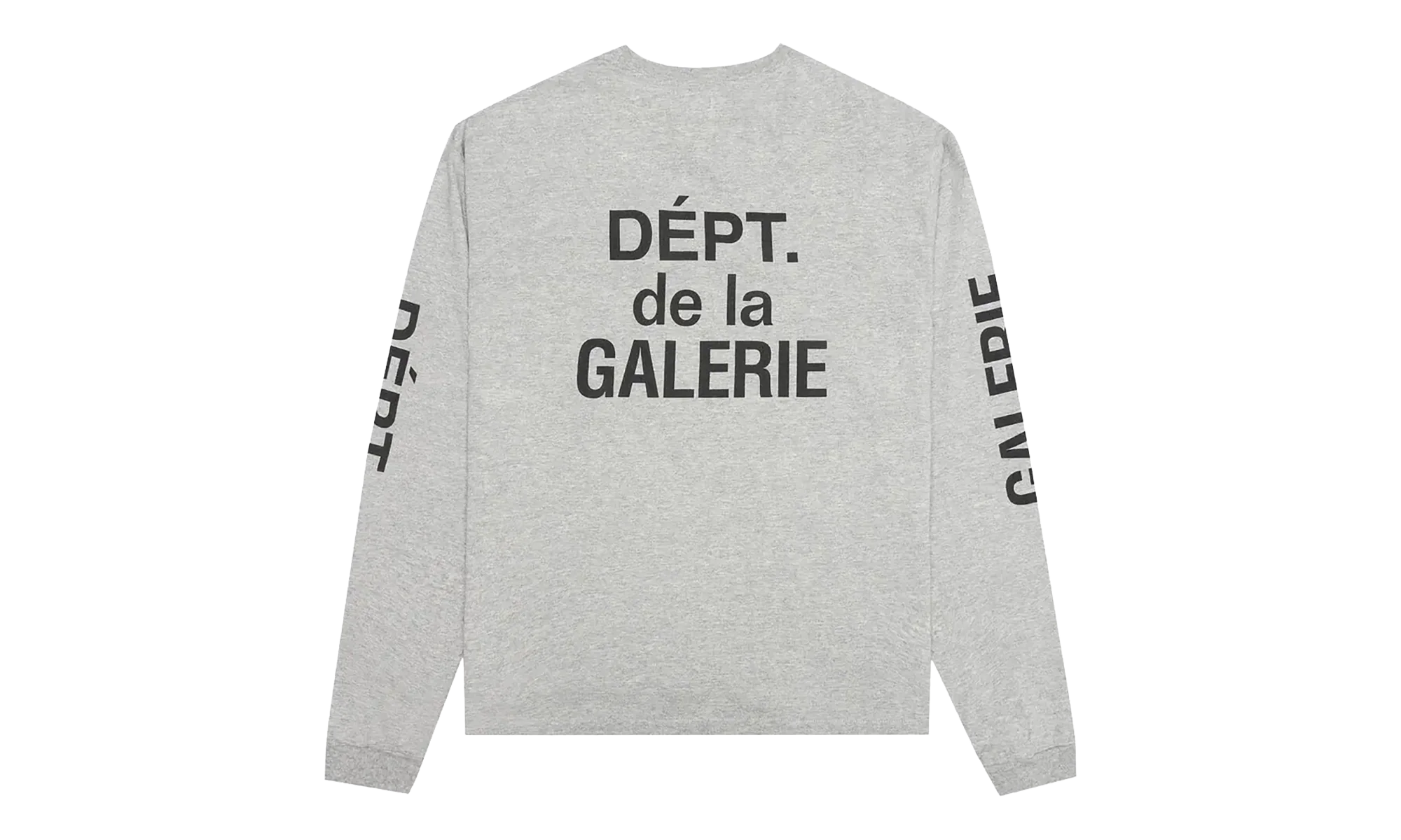 French Souvenir Long Sleeve T-Shirt "Grey" GD042 - Image 2