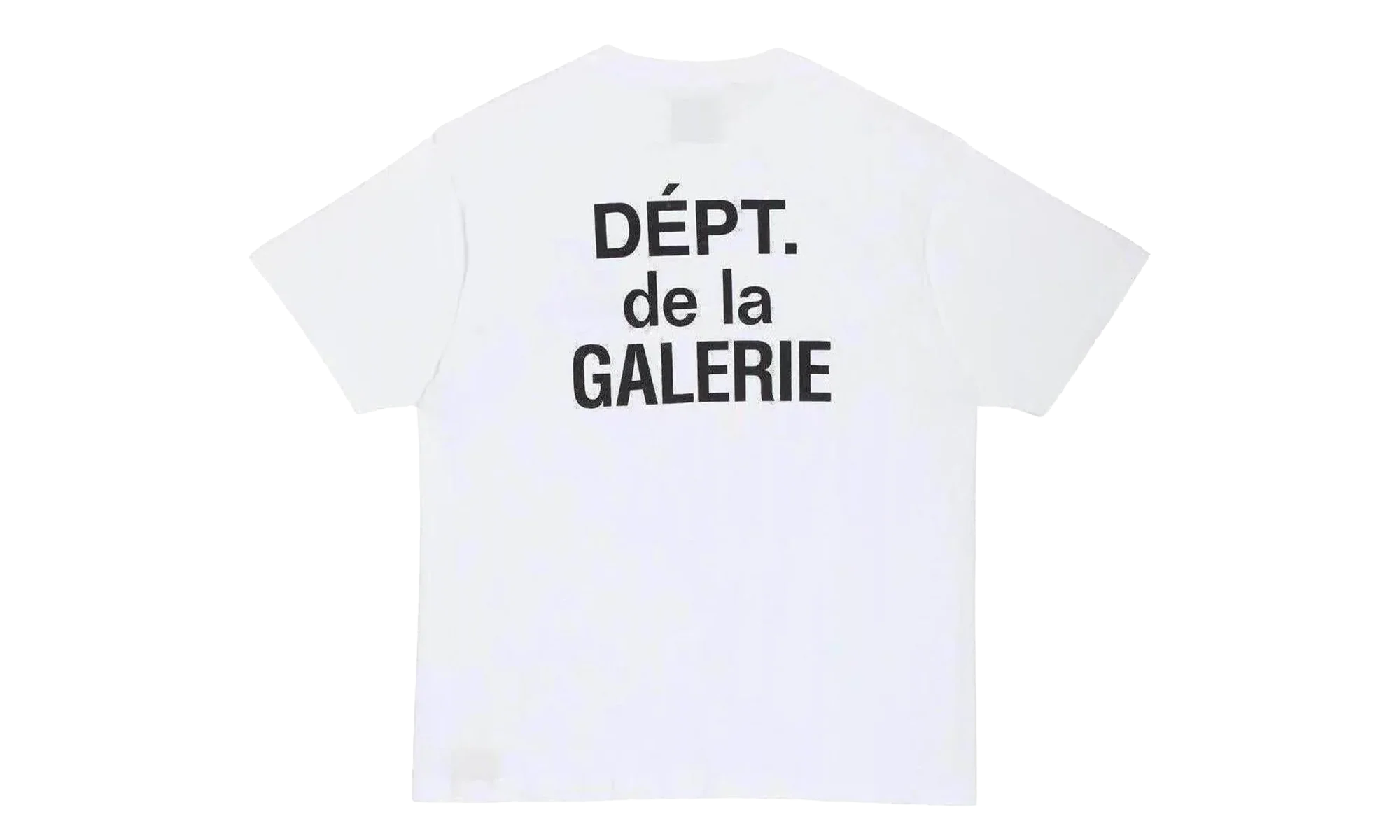 French T-Shirt "White / Black" GD016 - Image 2