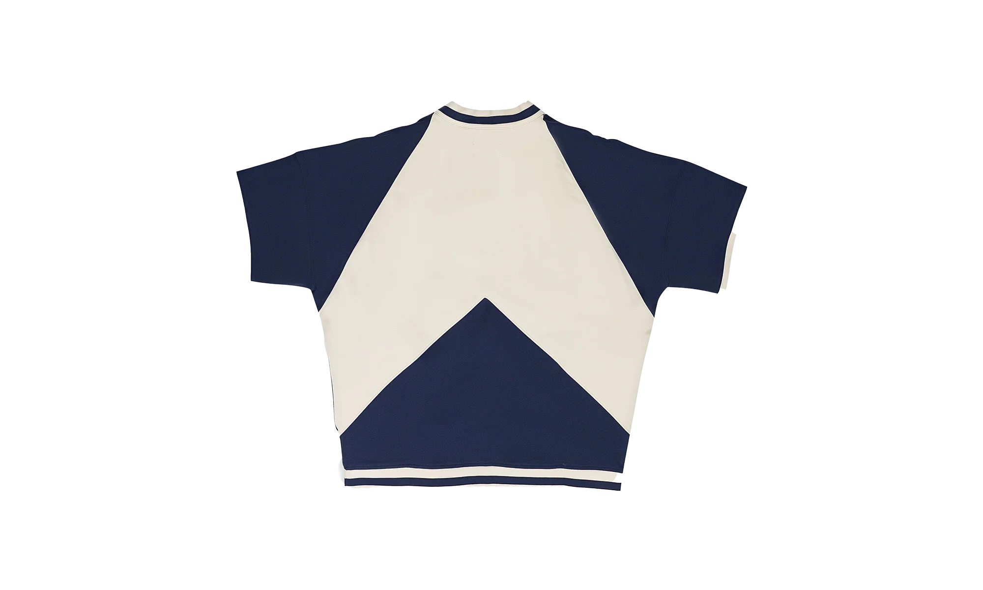 FRONT PRINT RHACER POLO SHIRT "NAVY/CREAM" RHSS22TT09016638 NVC - Image 2