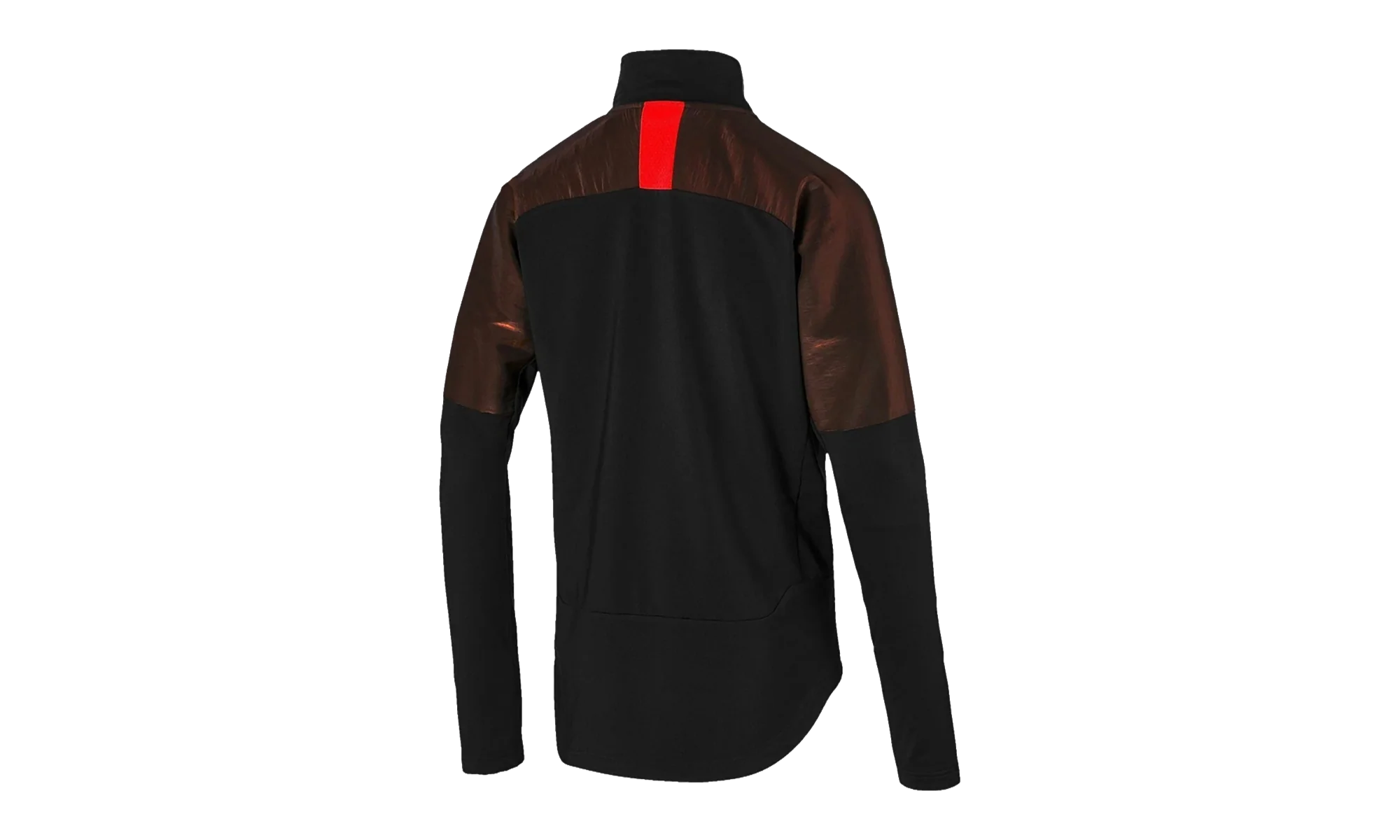 FTBL NXT 1/4 Zip Top Jacket "Puma Black / Red Blast" 656173 01 - Image 2