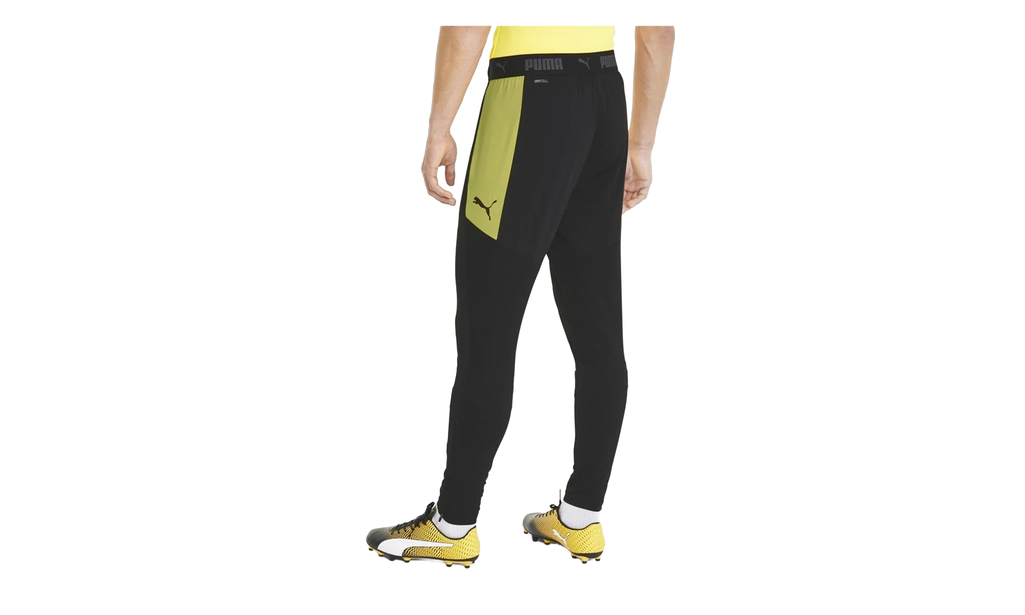 Ftblnxt Pants "Puma Black / Ultra Yellow" 656526 04 - Image 2