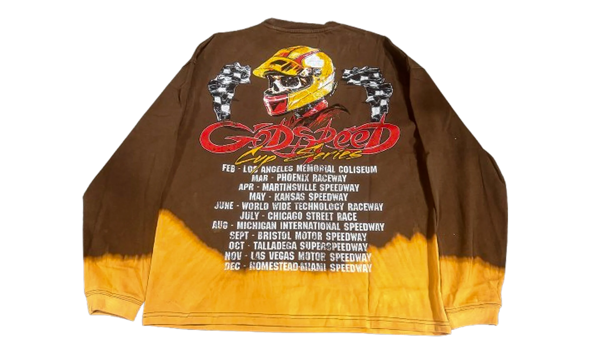 FTW Sweatshirt "Brown Bleached Wash" GS056 - Image 2
