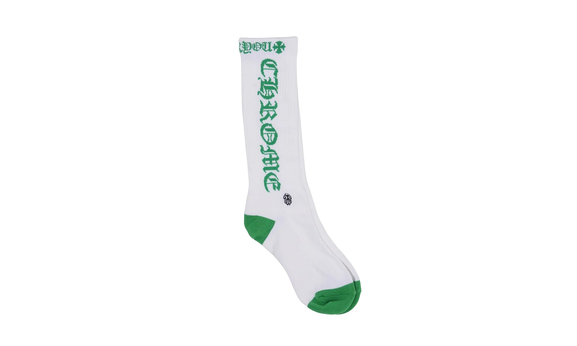 Fuck You Logo Socks (1 Set) "White / Green" CHRM0599