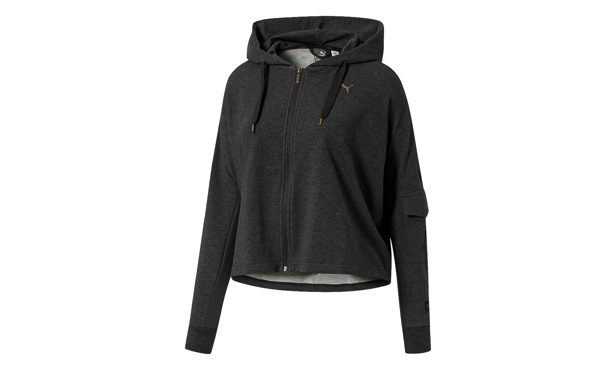 Fusion Full Zip Hoodie WMNS "Dark Gray Heather" 852100 07