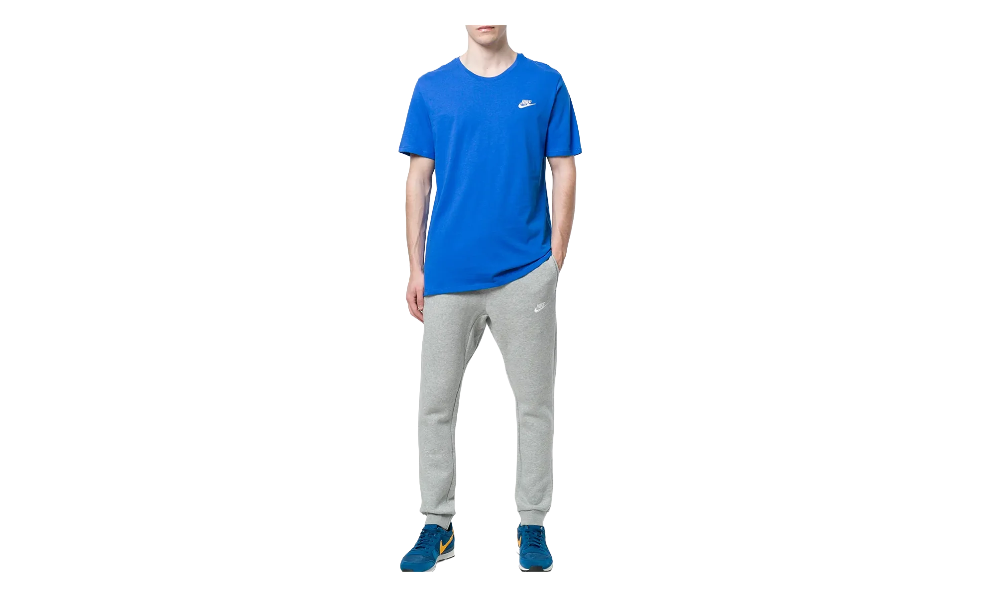 Futura Logo T-Shirt "Blue" 827021 463 - Image 2