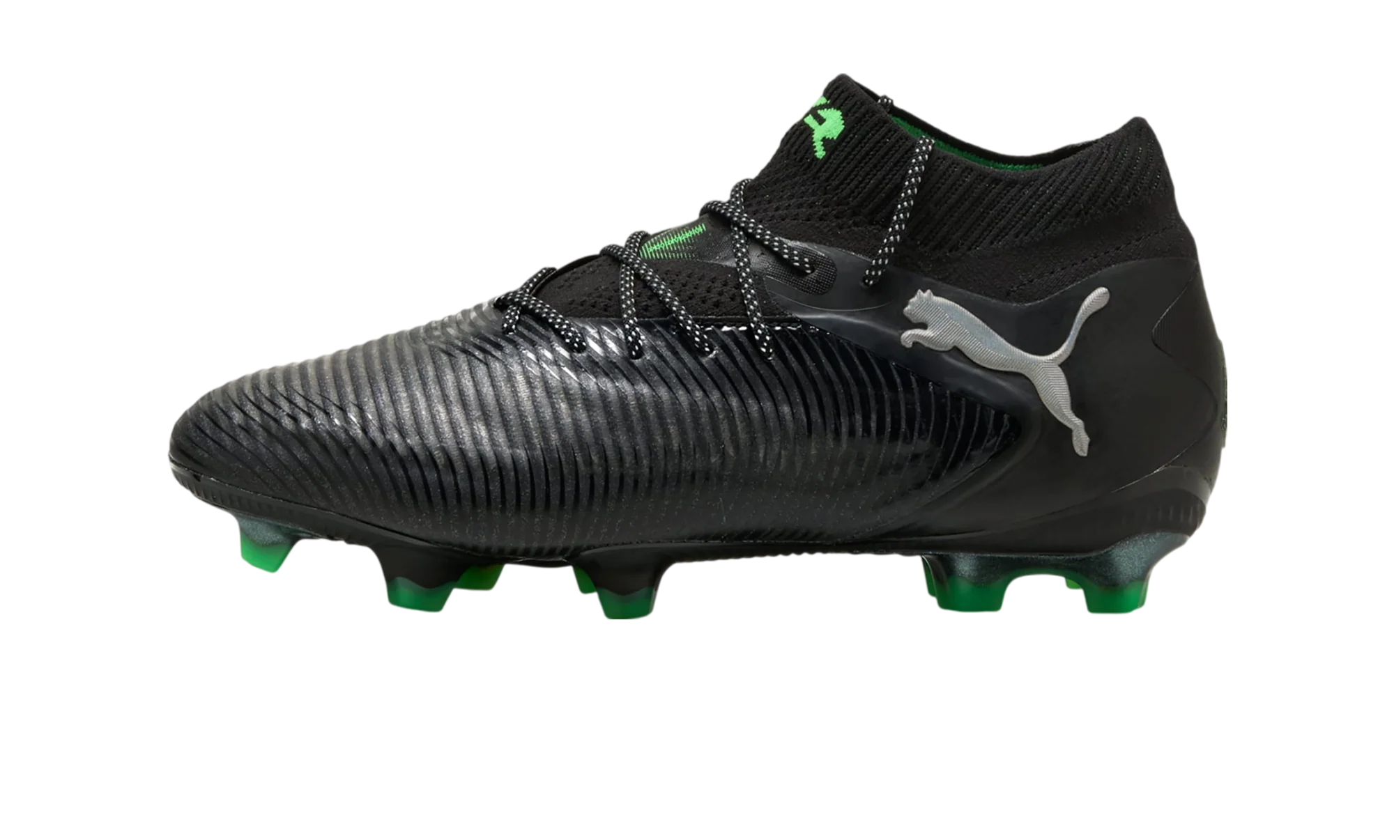 FUTURE 8 ULTIMATE FG "PUMA Black / Cool Light Gray / Fluo Green" 108138 02