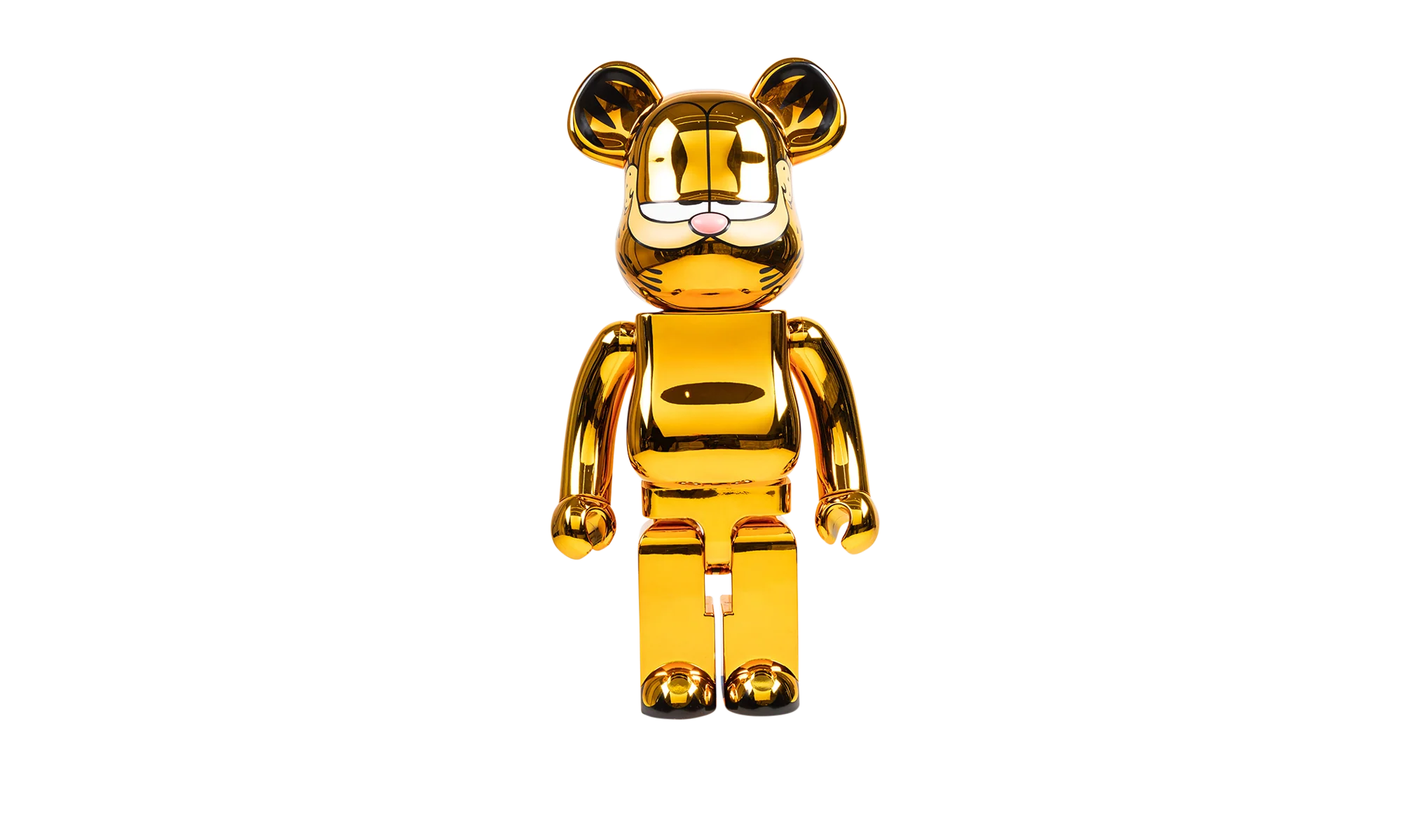 Garfield Gold Chrome Bearbrick "1000%" MEDI0169