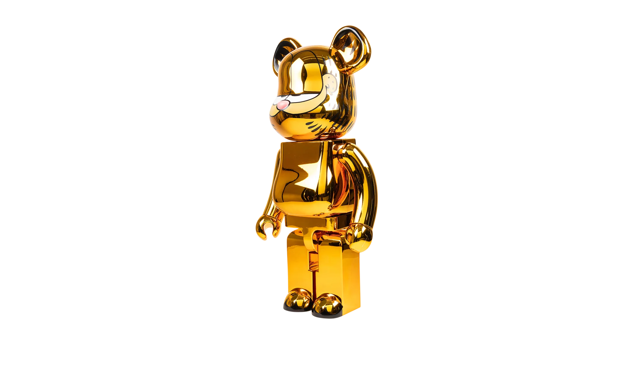 Garfield Gold Chrome Bearbrick "1000%" MEDI0169 - Image 2