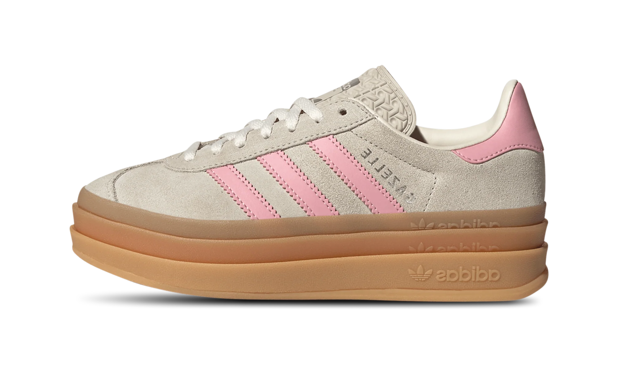Gazelle Bold GS "Beige Semi Pink Spark" JQ7409