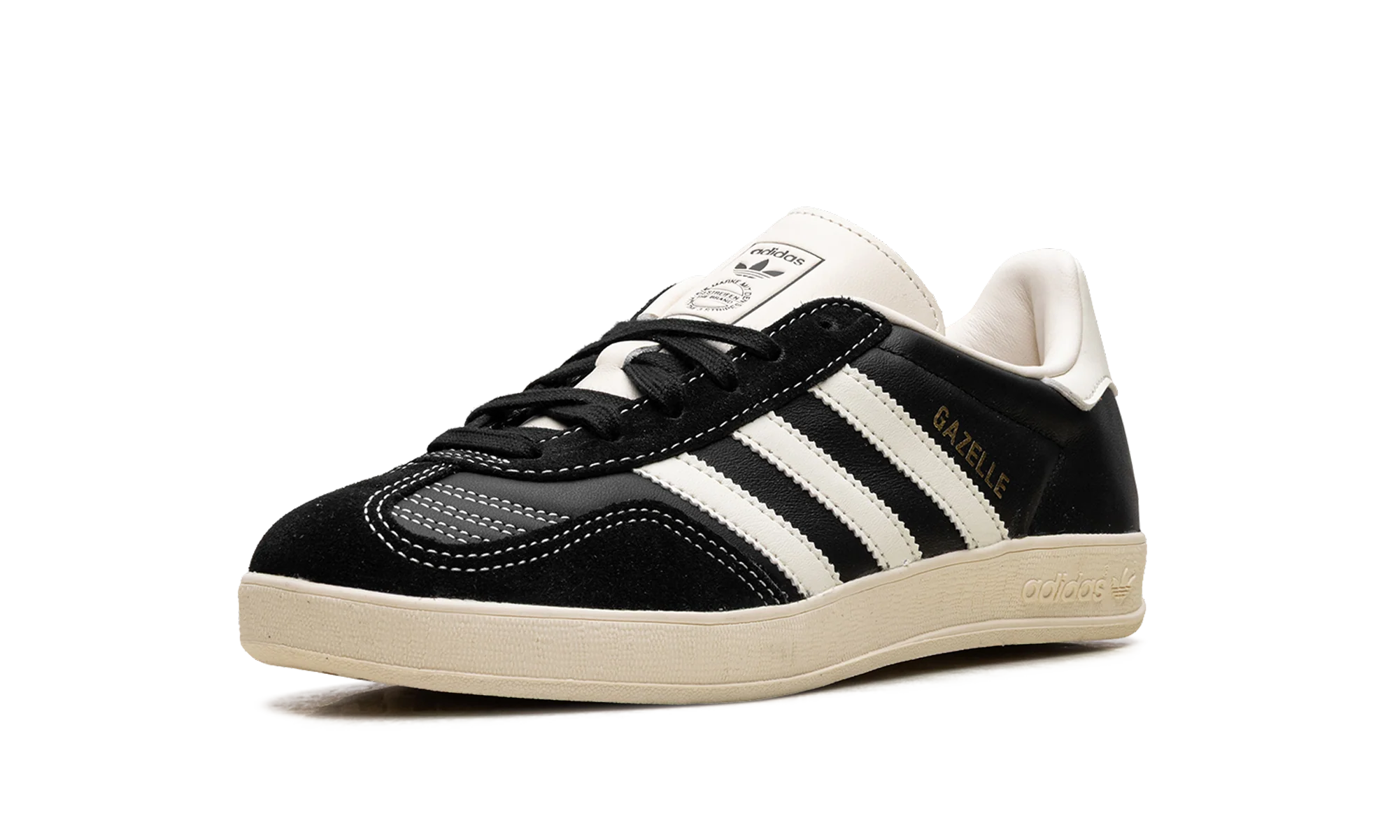 Gazelle Indoor "Black / Cream White" JQ8385 - Image 4