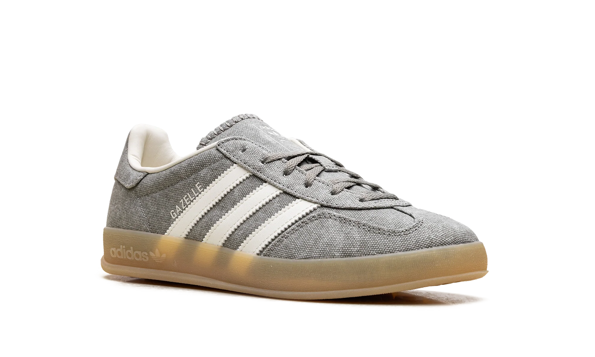 Gazelle Indoor WMNS "Silver Pebble Off White Canvas" IH7033 - Image 7