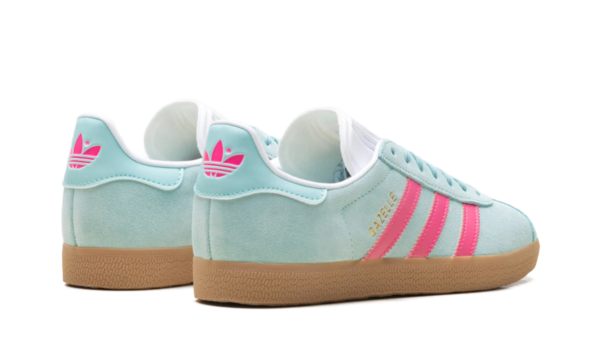 Gazelle WMNS "Flash Aqua Lucid Pink" JI1375 - Image 3