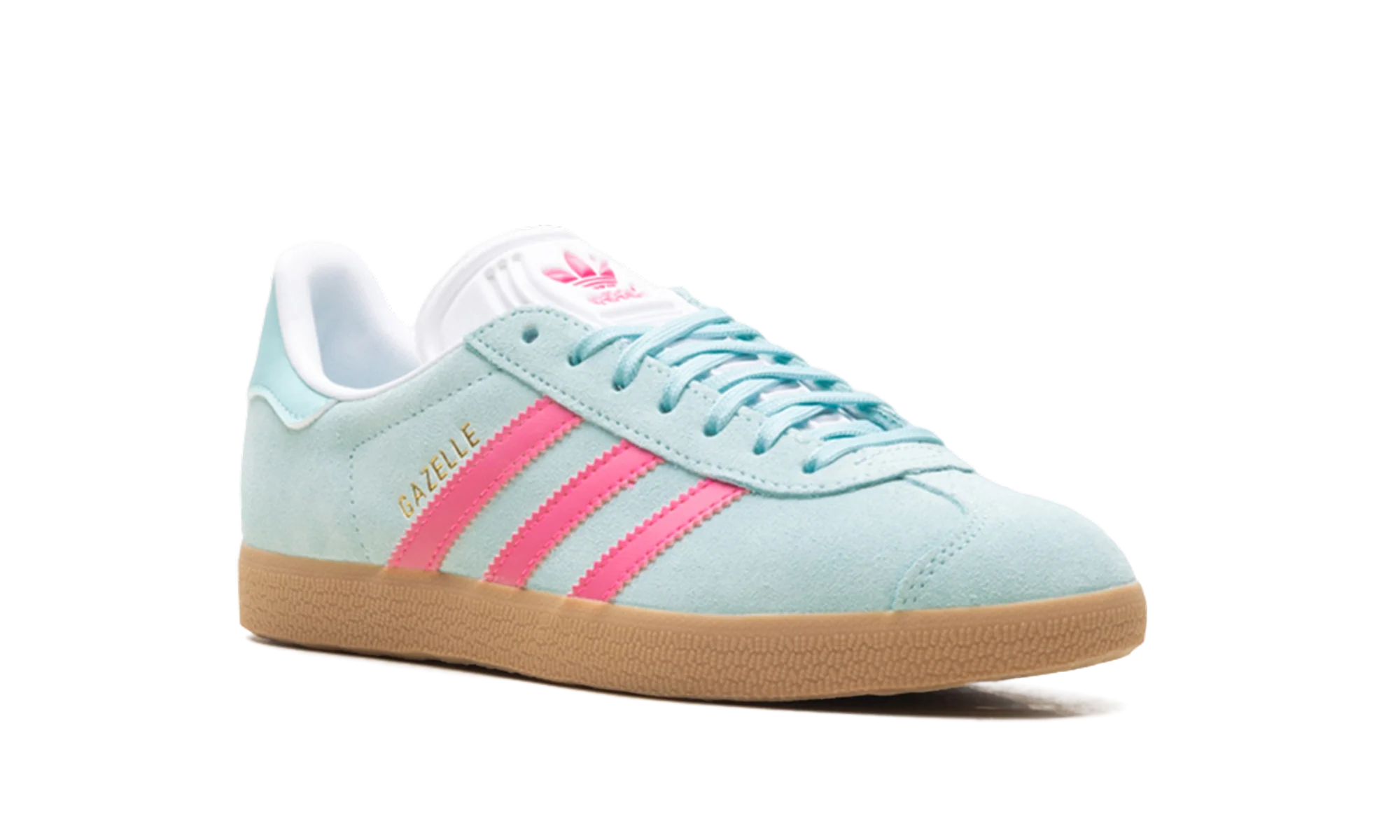 Gazelle WMNS "Flash Aqua Lucid Pink" JI1375 - Image 6