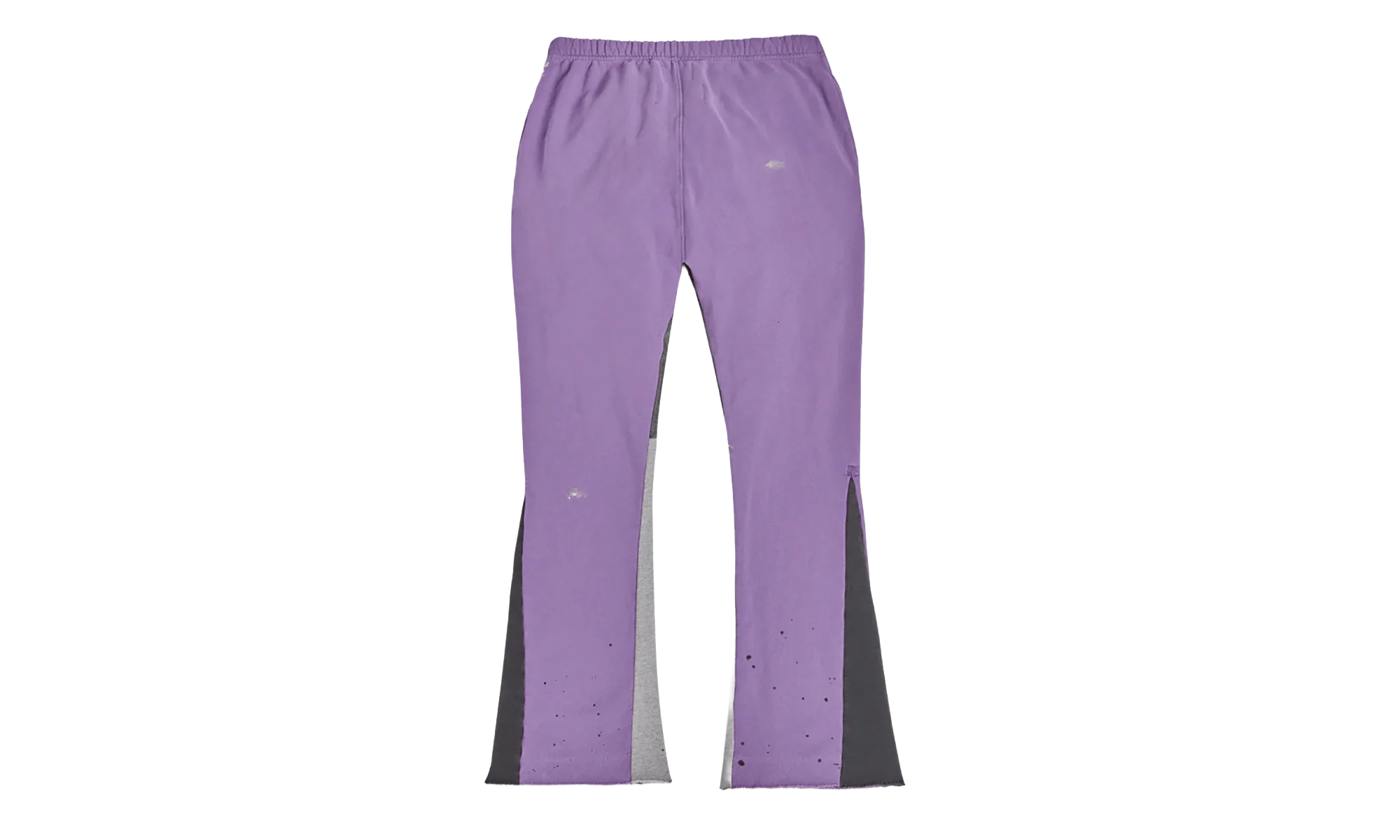 GD Logo Paint Splatter Flare Sweatpants "Purple White Multi" GDGLFSP - Image 2