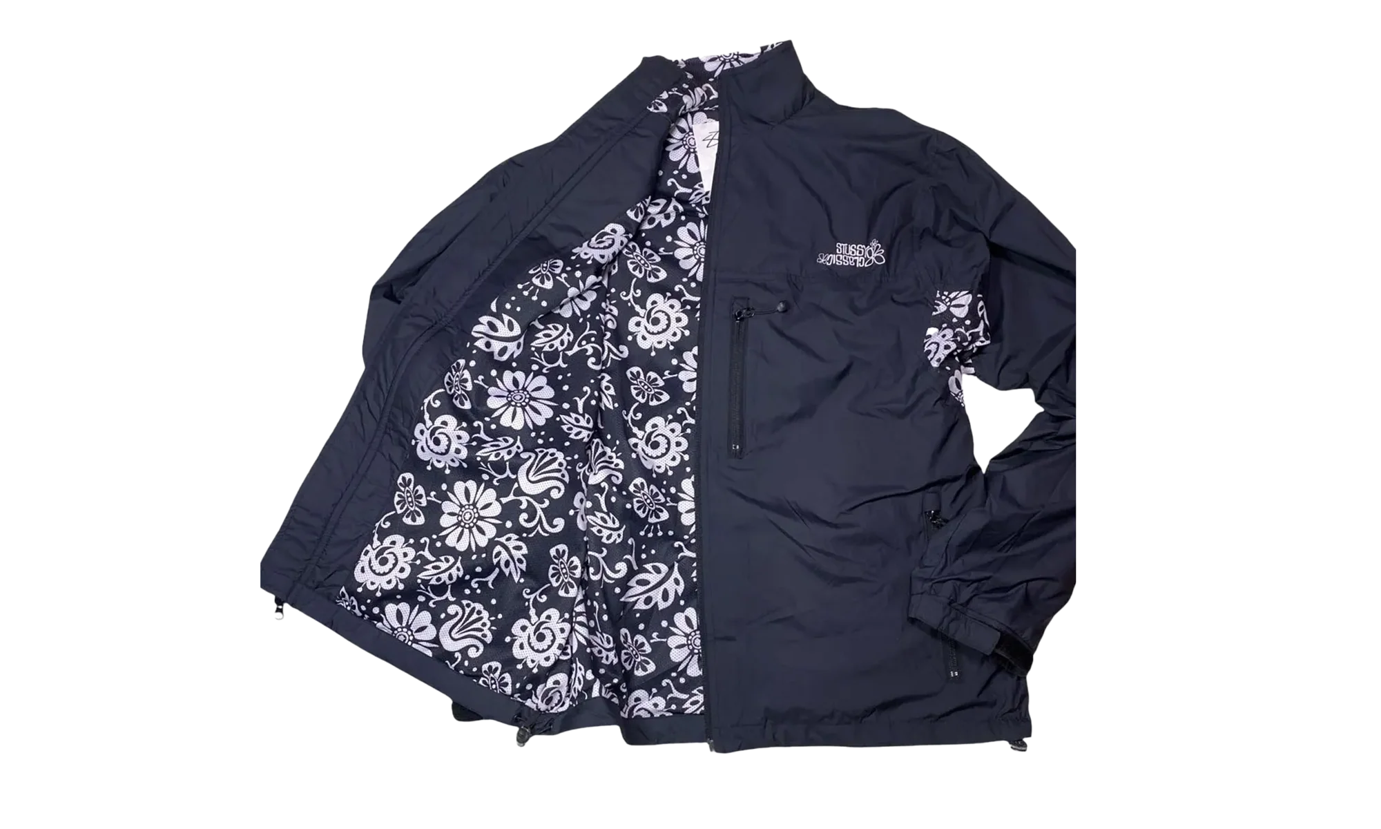 Gear Floral Jacket "Black" STUS100 - Image 2