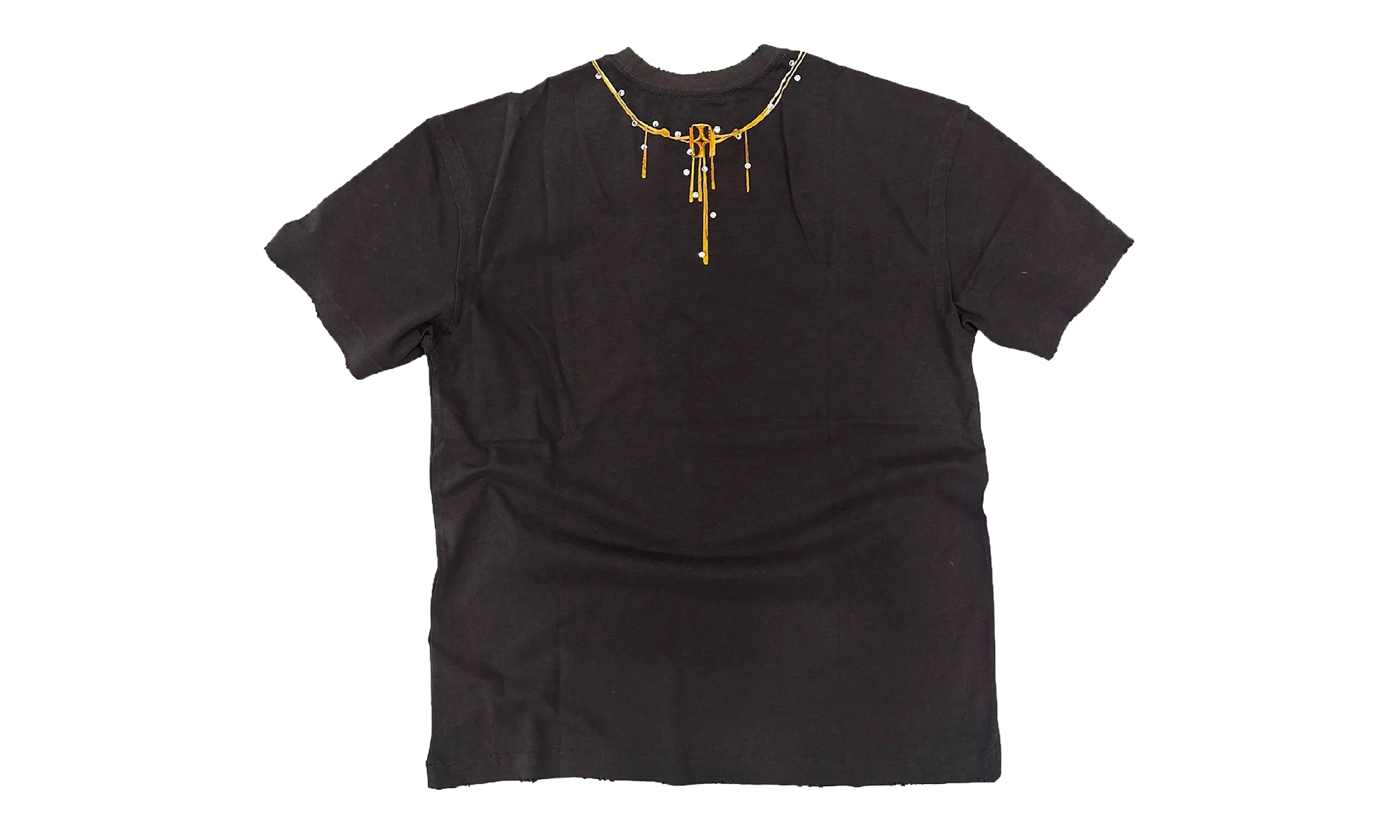 Gemstone Necklace Print T-Shirt "Dark Grey" BC24SSTE02 DRKGREY - Image 2