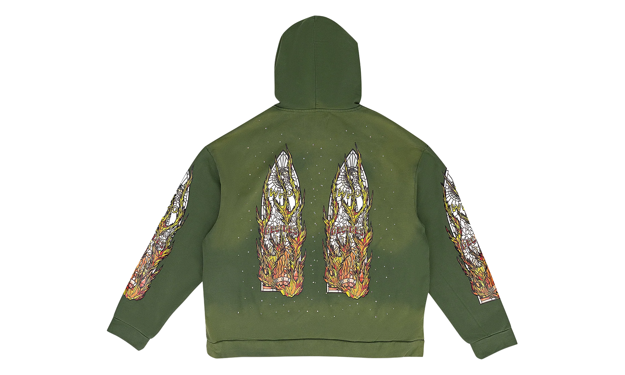 Glass Hoodie "Green" 1110030011SW - Image 2