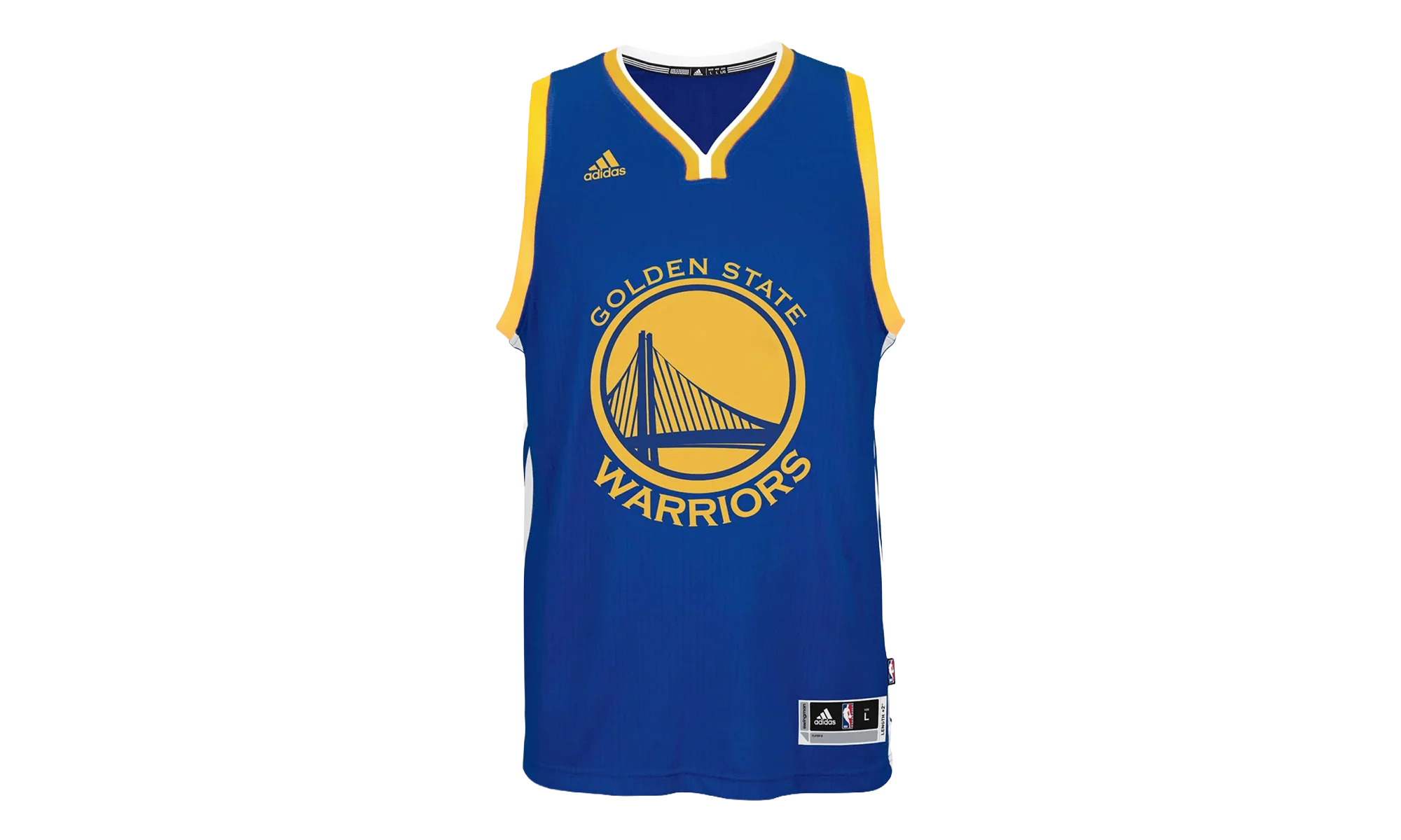 Golden State Warriors Swingman Jersey "Royal Blue / Yellow" H95419