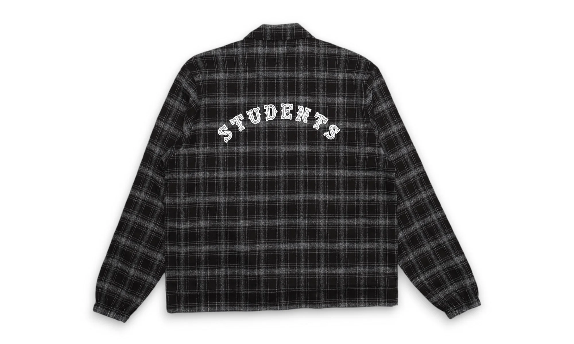 Gonzales Wool Plaid Jacket "Black / Grey" SG2403065 - Image 2