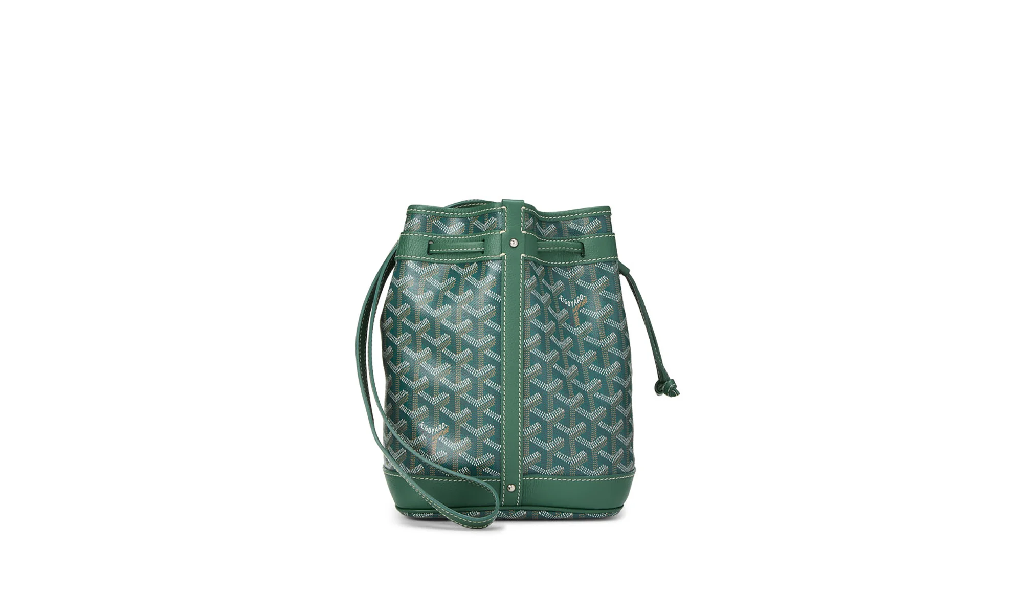 Goyardine Petite Flot Bucket Bag "Green" GOY03 - Image 2