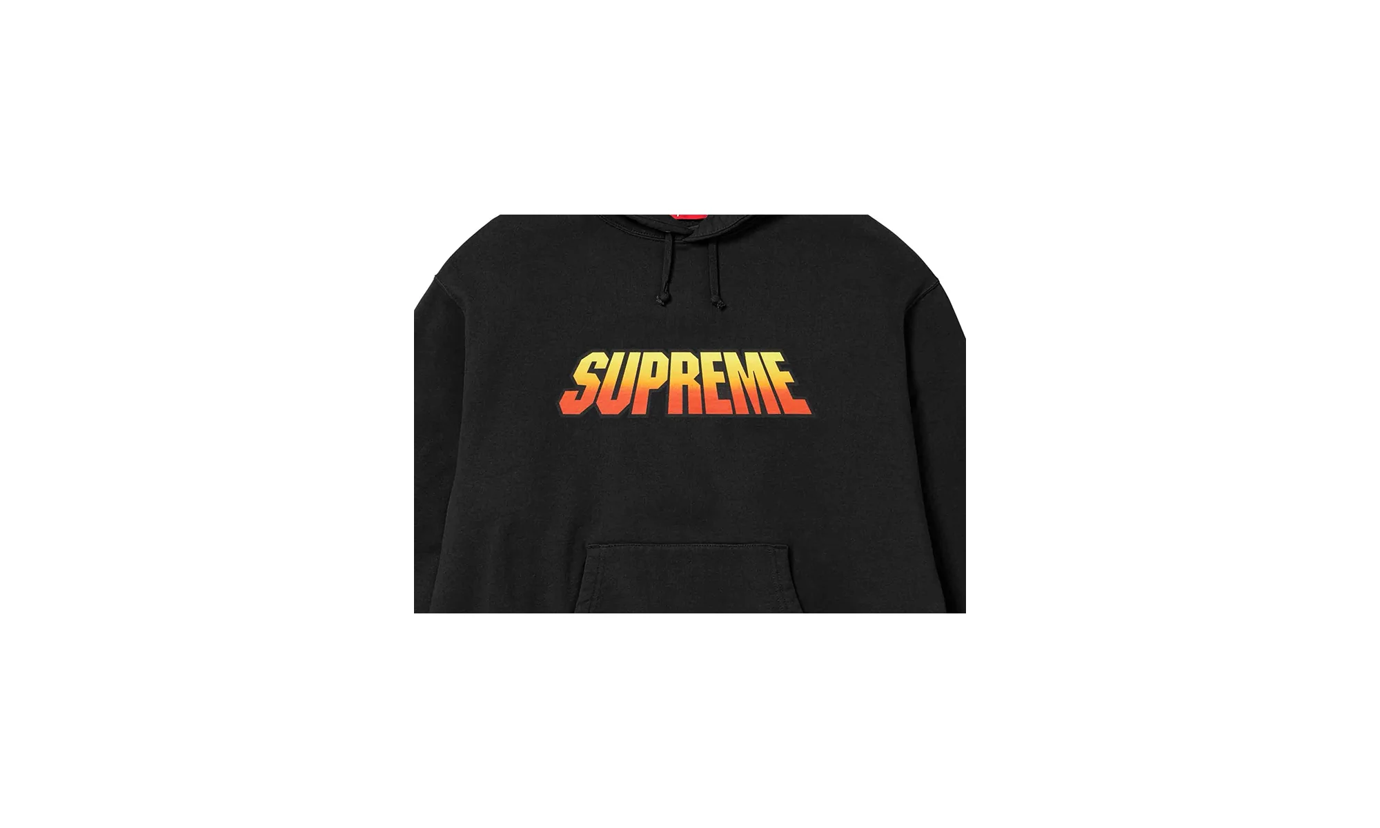 Gradient Hoodie "FW25 - Black" SU26216 - Image 2