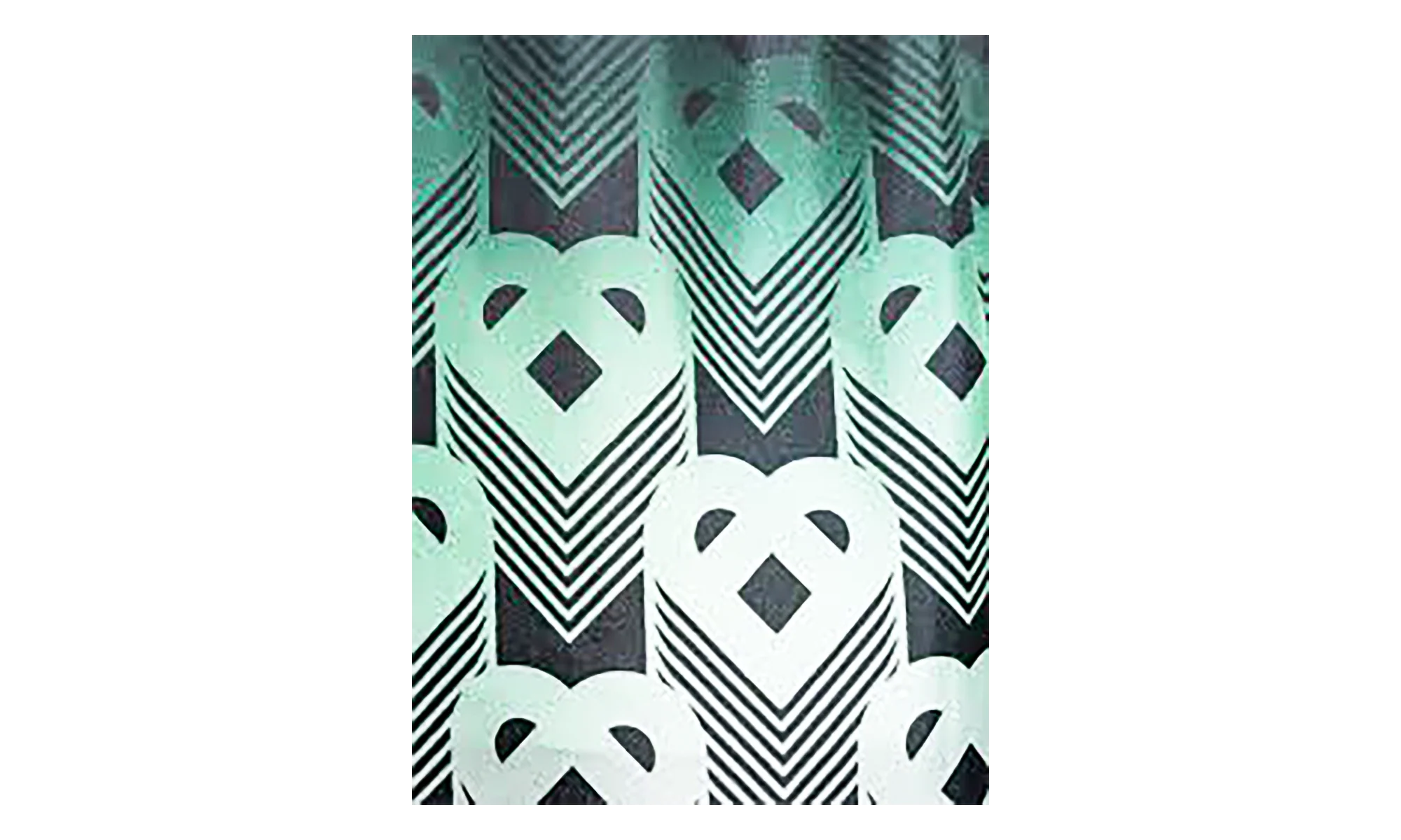 Gradient Monogram Silk Shorts "Green" MPF25 TR 012 01 - Image 2
