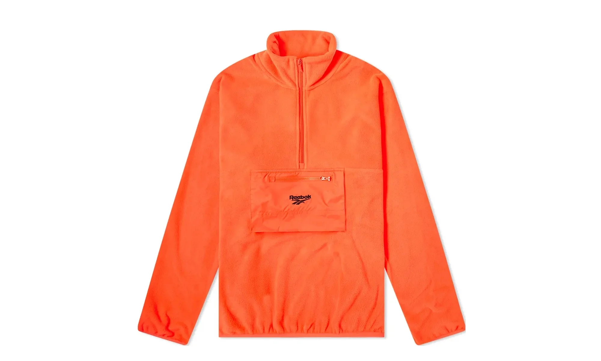 Half-Zip Polar Fleece Sweatshirt "Solar Orange" FS7360
