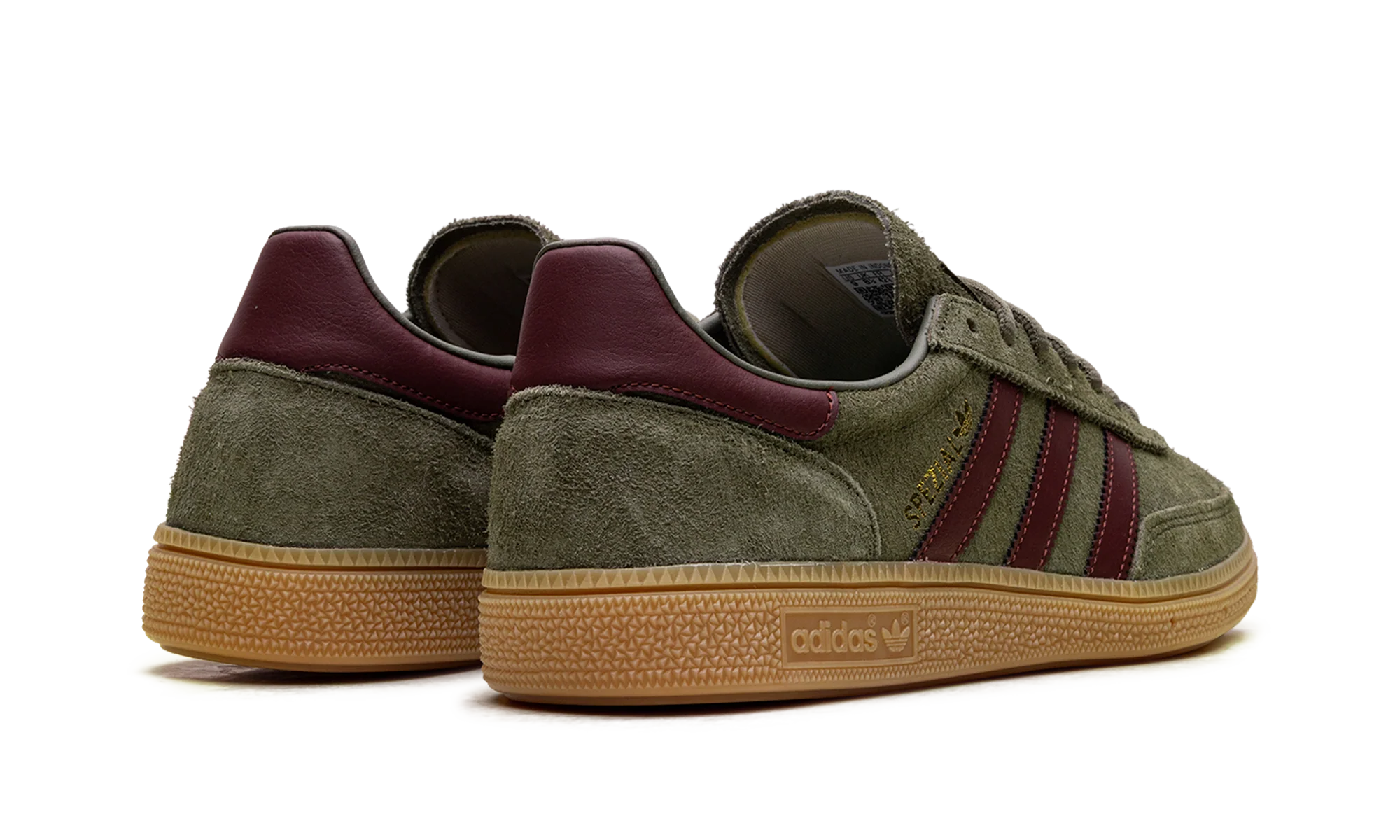 Handball Spezial "Focus Olive Fox Brown Gum" JQ8297 - Image 3