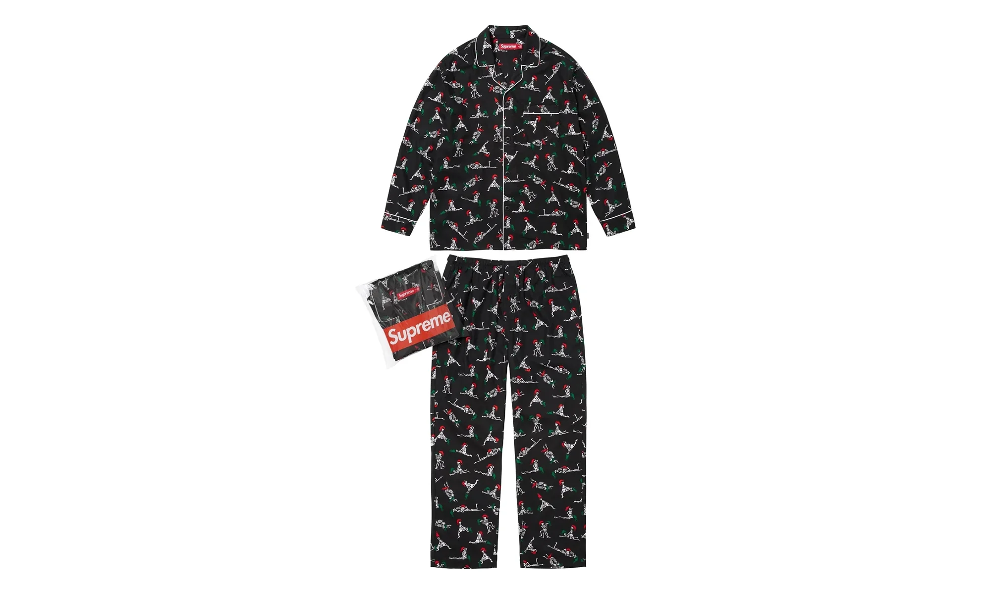 Hanes Holiday Pajama Set "FW25 - Black" SU26877 - Image 3